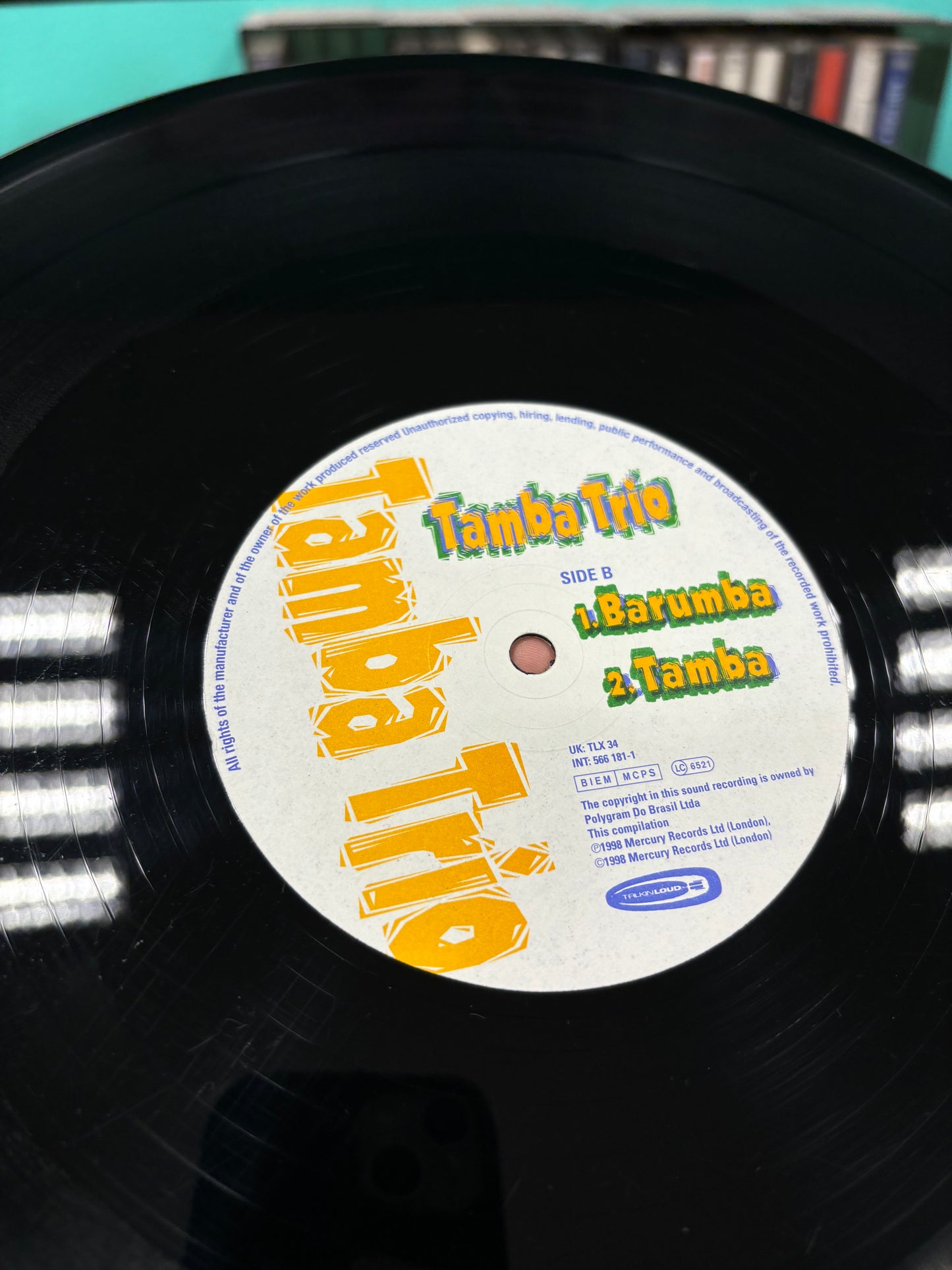 Tamba Trio: Mas Que Nada, 12inch, Only vinyl pressing, Talkin’ Loud, UK 1998