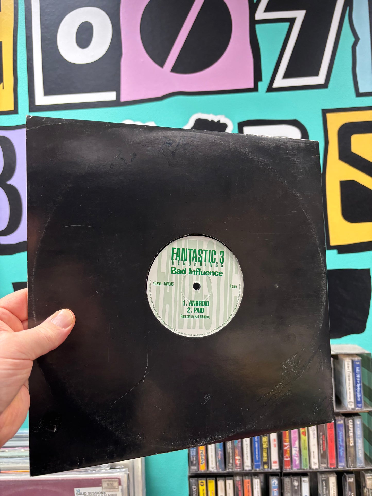 Bad Influence: Amazon, 12inch, Only official pressing, Fantastic 3 Recordings, UK 2007