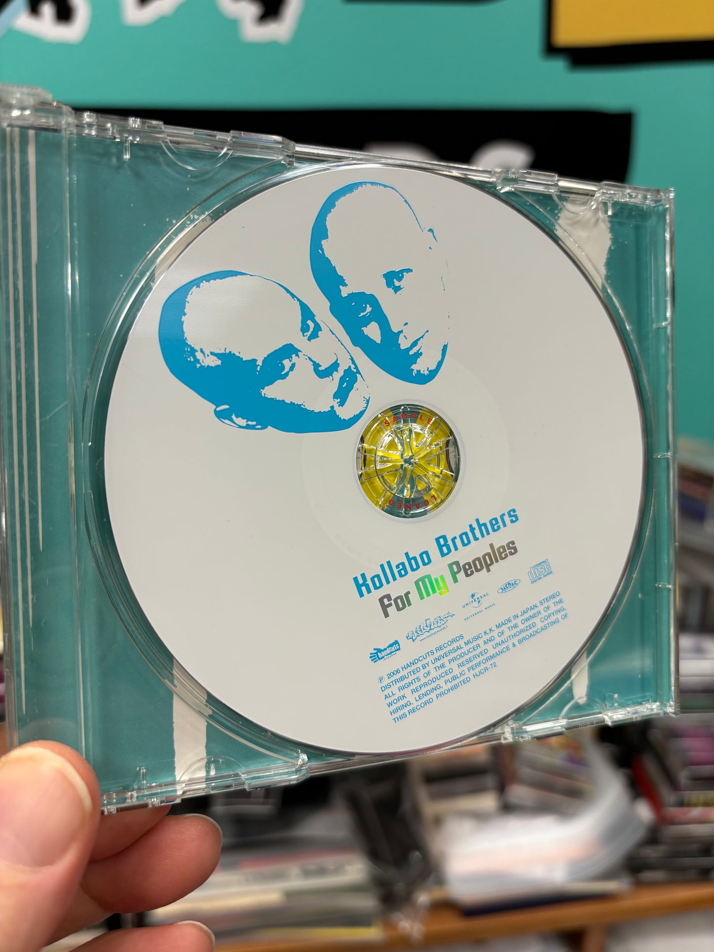 Kollabo Brothers: For My Peoples, CD, Handcuts Records, Japan 2006