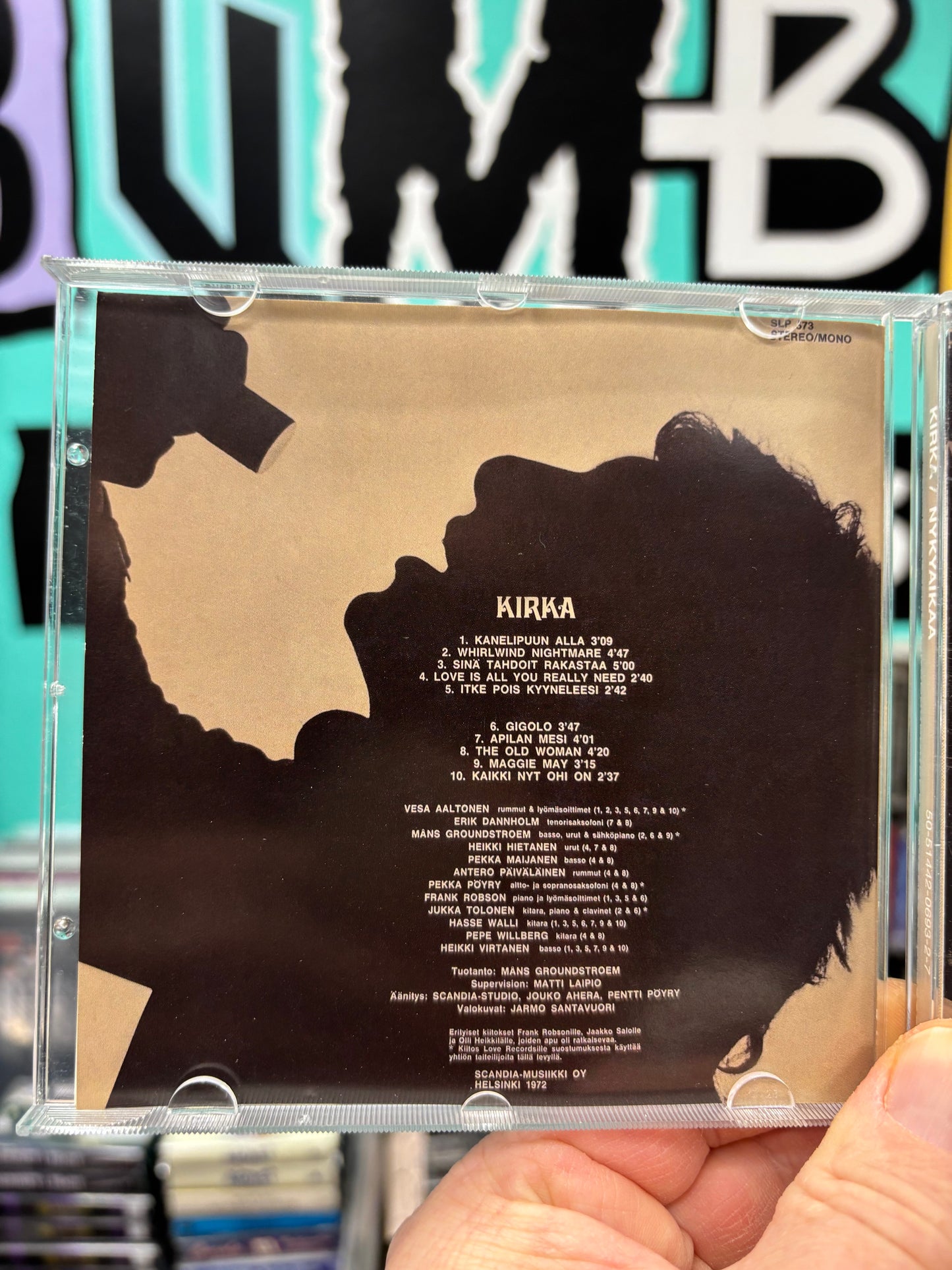 Kirka: Nykyaikaa, CD, reissue, WEA, Finland 2007