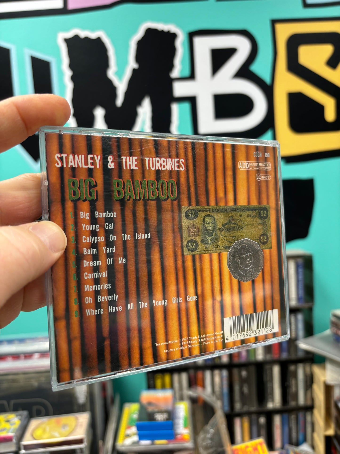 Stanley & The Turbines: Big Bamboo, CD, reissue, Charly Records, Germany 1997