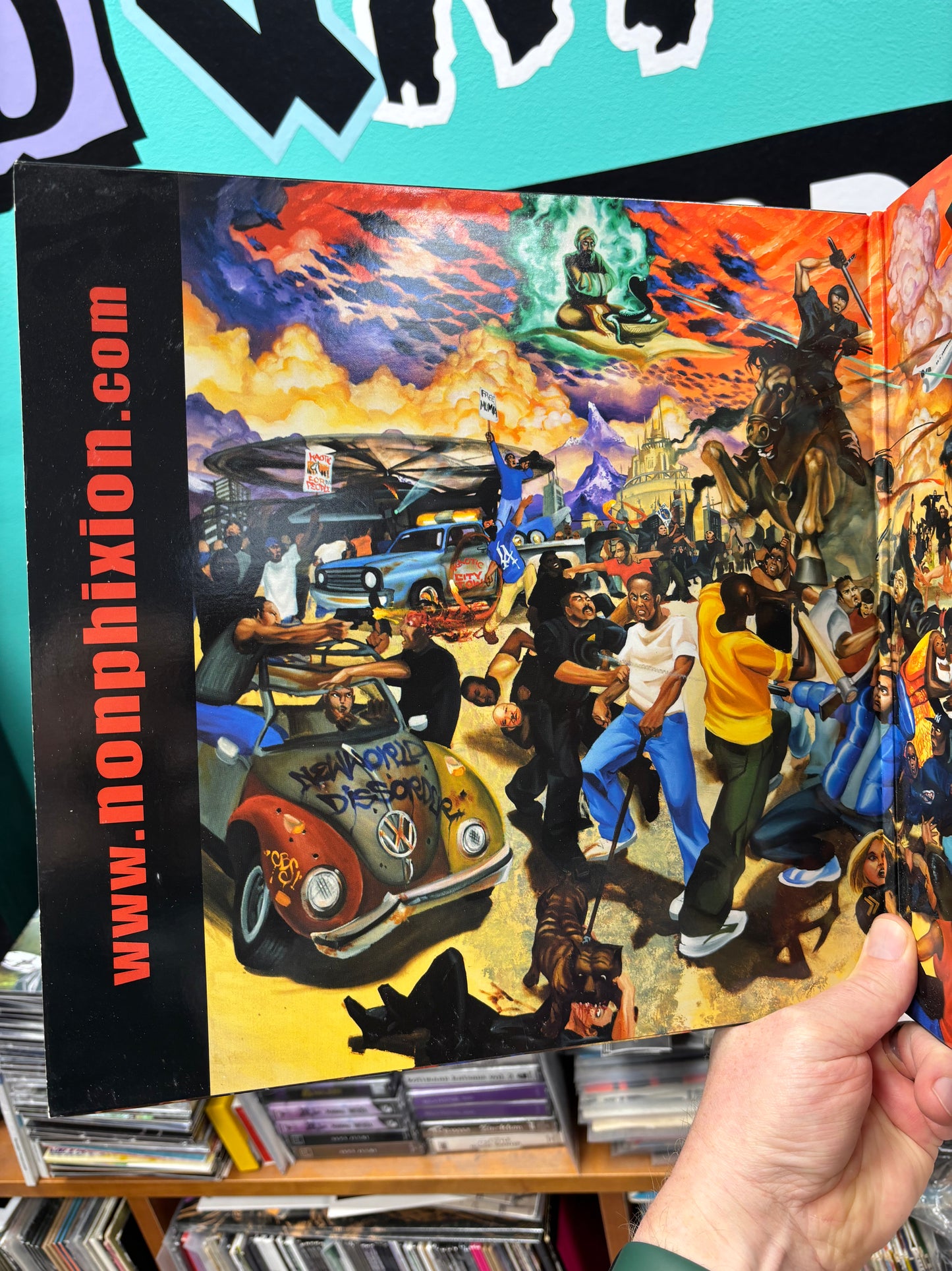 Non Phixion: The Future Is Now, 2LP, 1st pressing, gatefold, Landspeed Records, US 2002