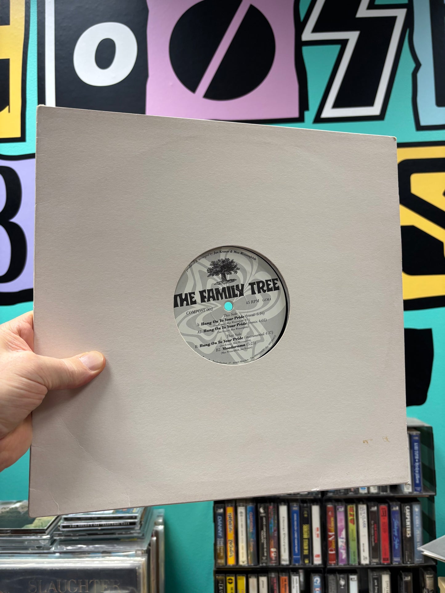 The Family Tree: Hang On To Your Pride/Moodorama, 12inch, Only official pressing, Compost Records, Germany 1994