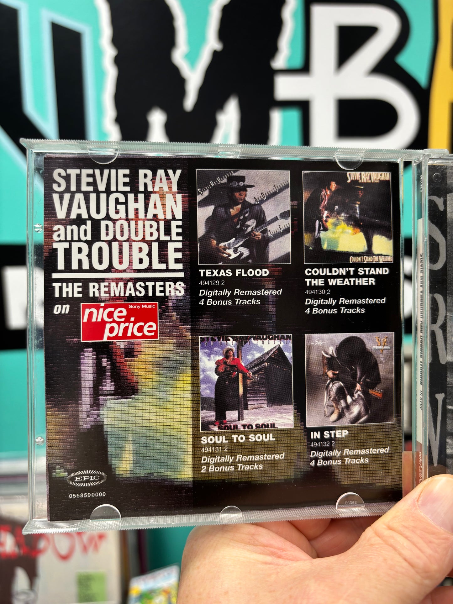 Stevie Ray Vaughan And Double Trouble: In Step, CD, reissue, remastered, Epic, Europe 1999
