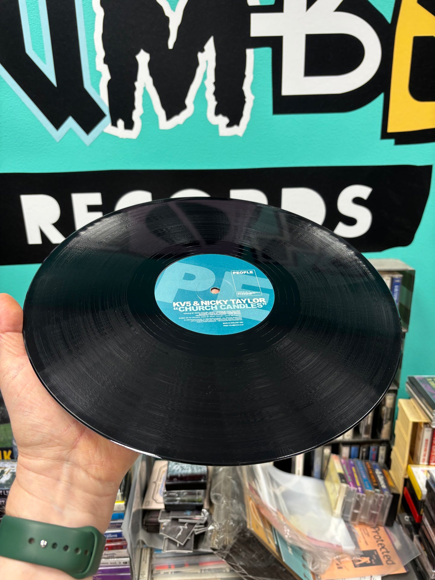 KV5 & Nicky Taylor: Church Candles, 12inch, Only official pressing, People, UK 1999