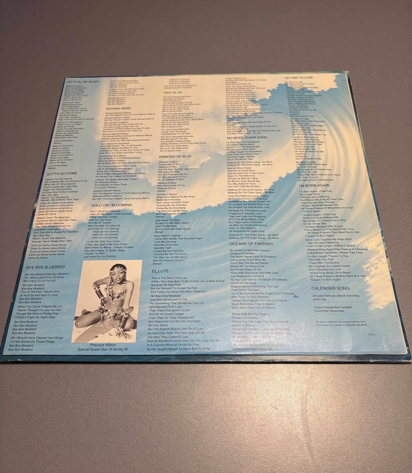 Boney M. : Oceans Of Fantasy, LP, Gatefold, Atlantic, UK 1979
