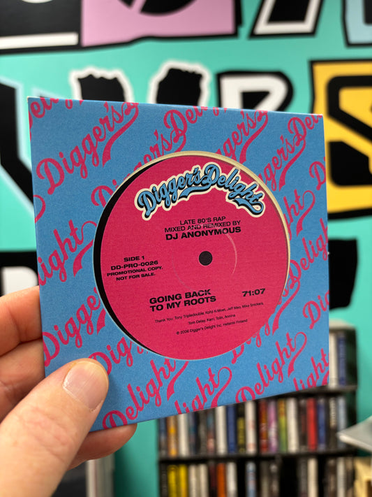 DJ Anonymous: Going Back To My Roots, CDr, Mixed, Only pressing, Not On Label, Finland 2006