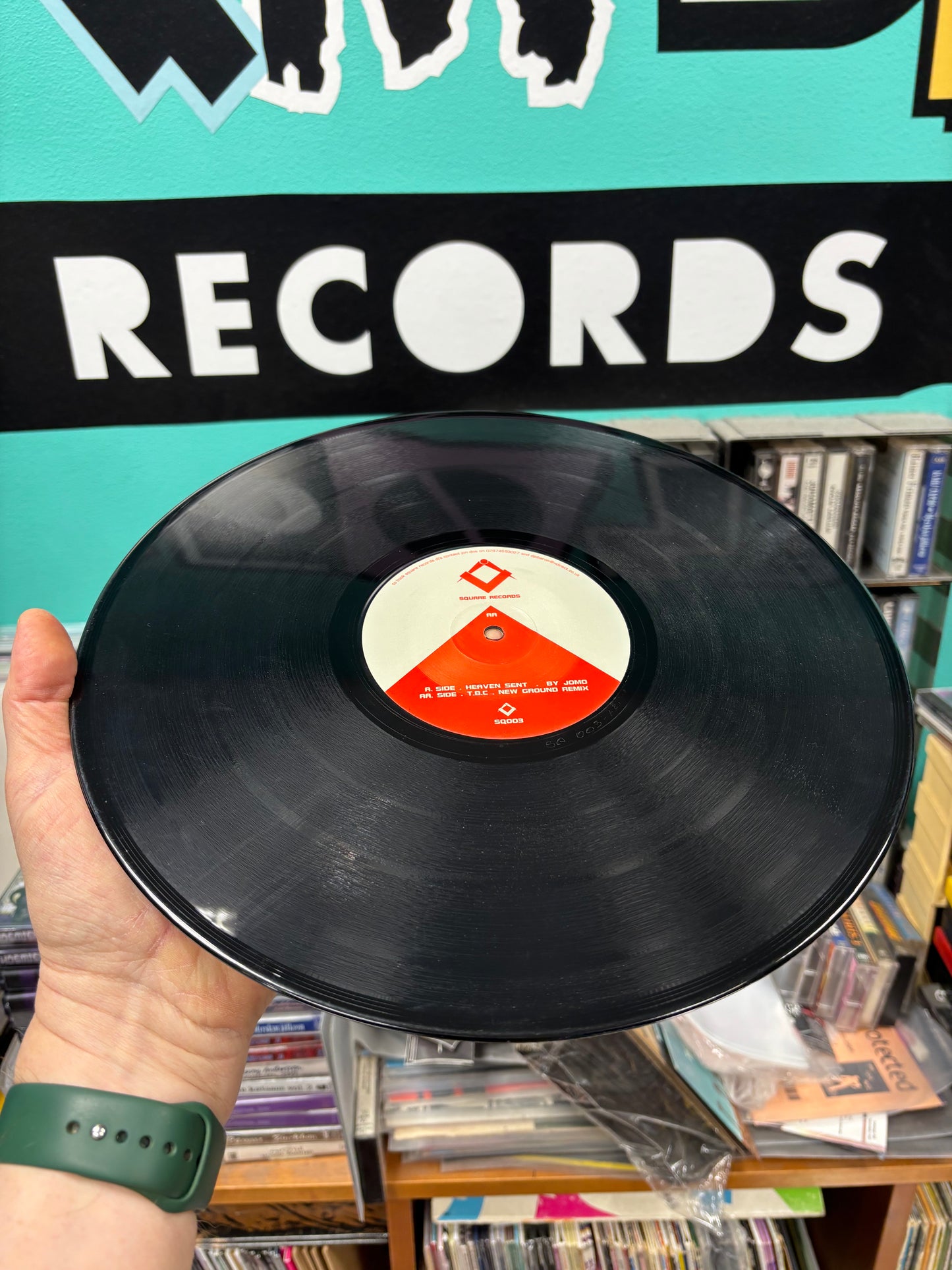 Jomo: Heaven Sent, 12inch, Only official pressing, Square Records, UK 1998