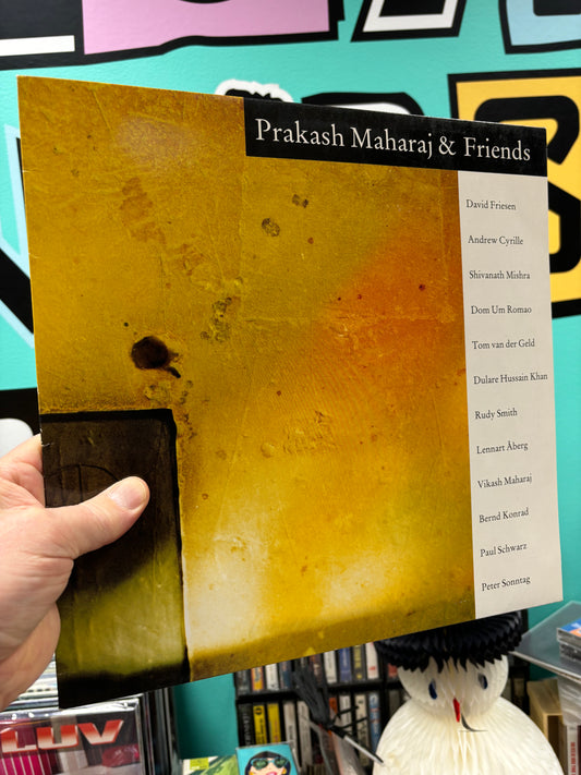 HULLU VARASTOALE -20%‼️‼️‼️Prakash Maharaj: Prakash Maharaj & Friends, Only pressing, LP, Germany 1989