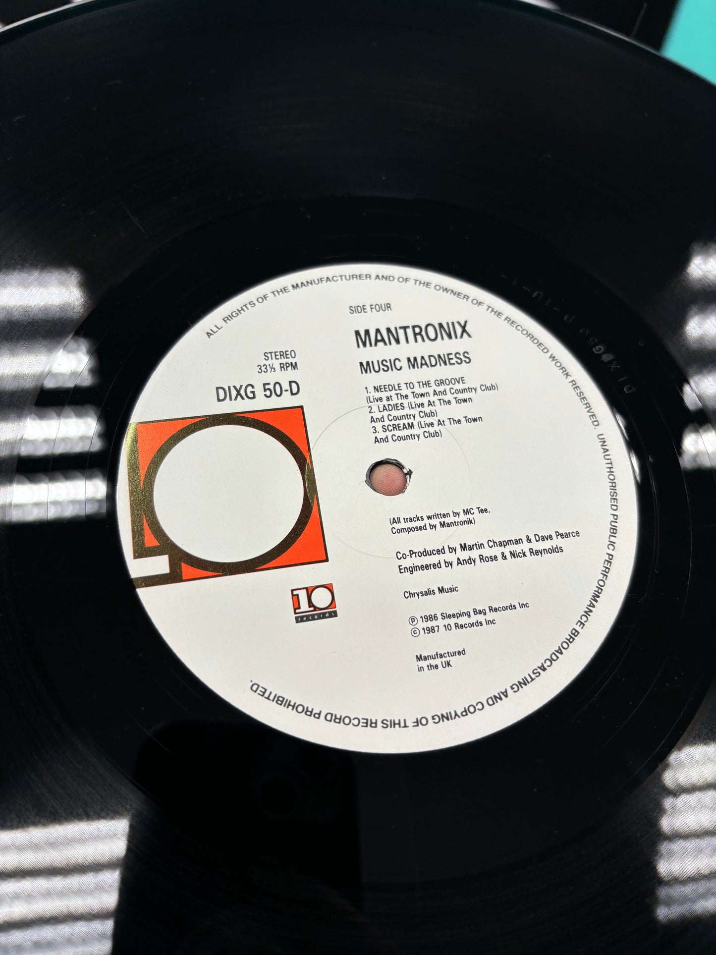 Mantronix: Music Madness, LP + 12inch, Special Edition, gatefold, 10 Records, UK 1987