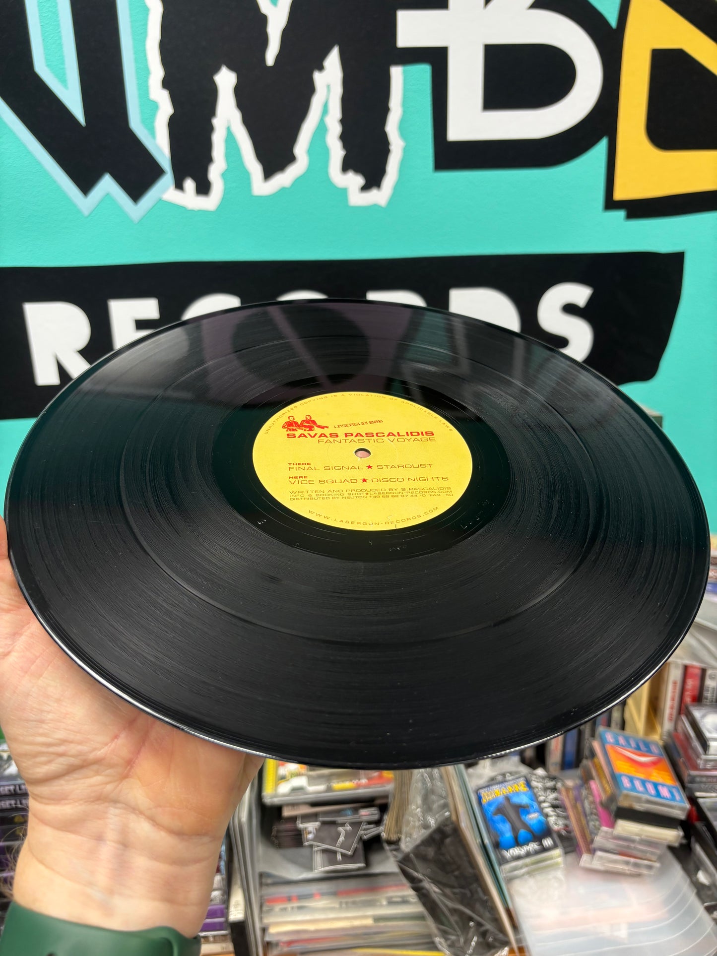 Savas Pascalidis: Fantastic Voyage, 12inch, Only official pressing, Lasergun, Germany 2001