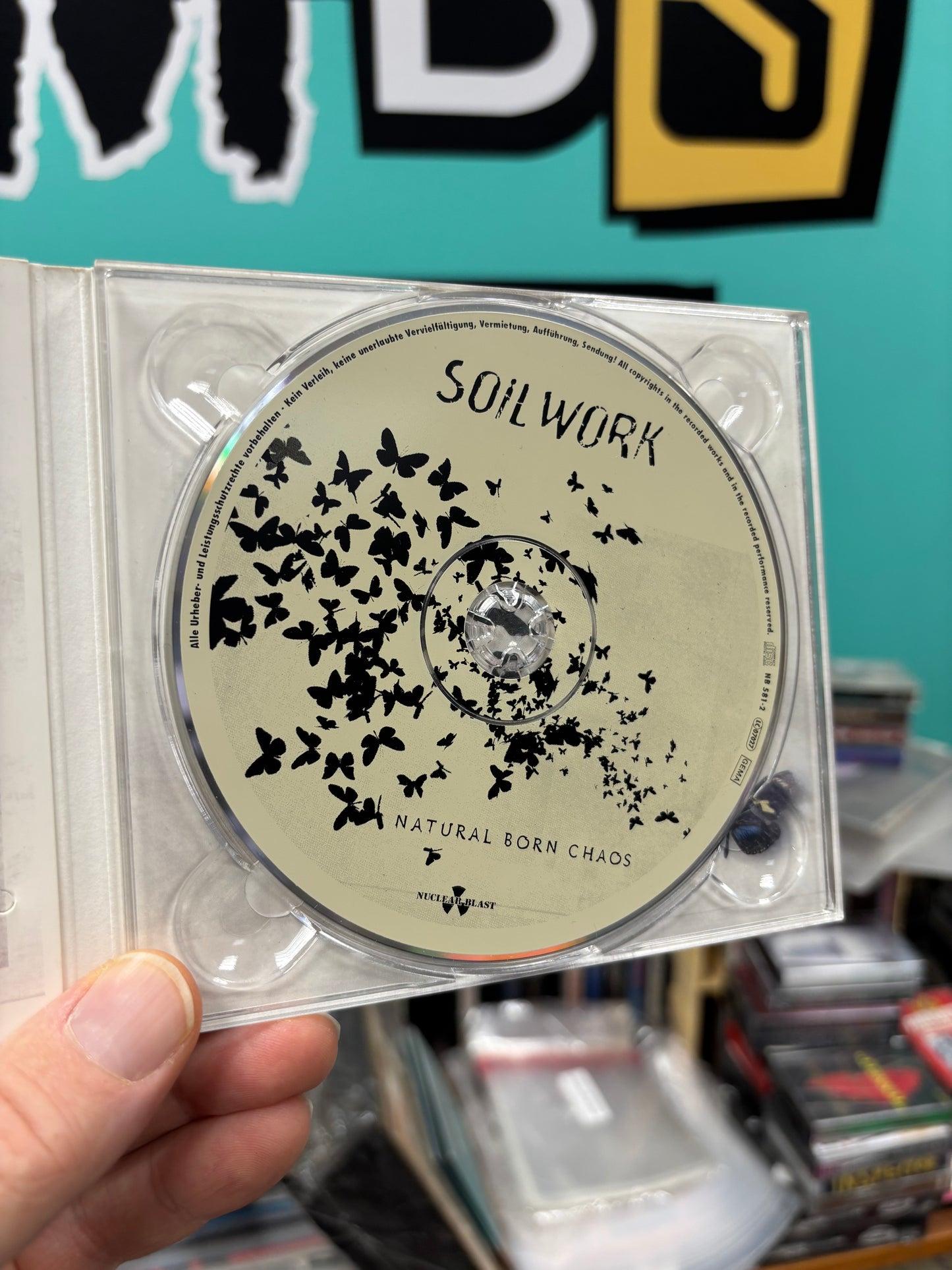 Soilwork: Natural Born Chaos, CD, Limited Edition, Digipak, Nuclear Blast, Germany 2002