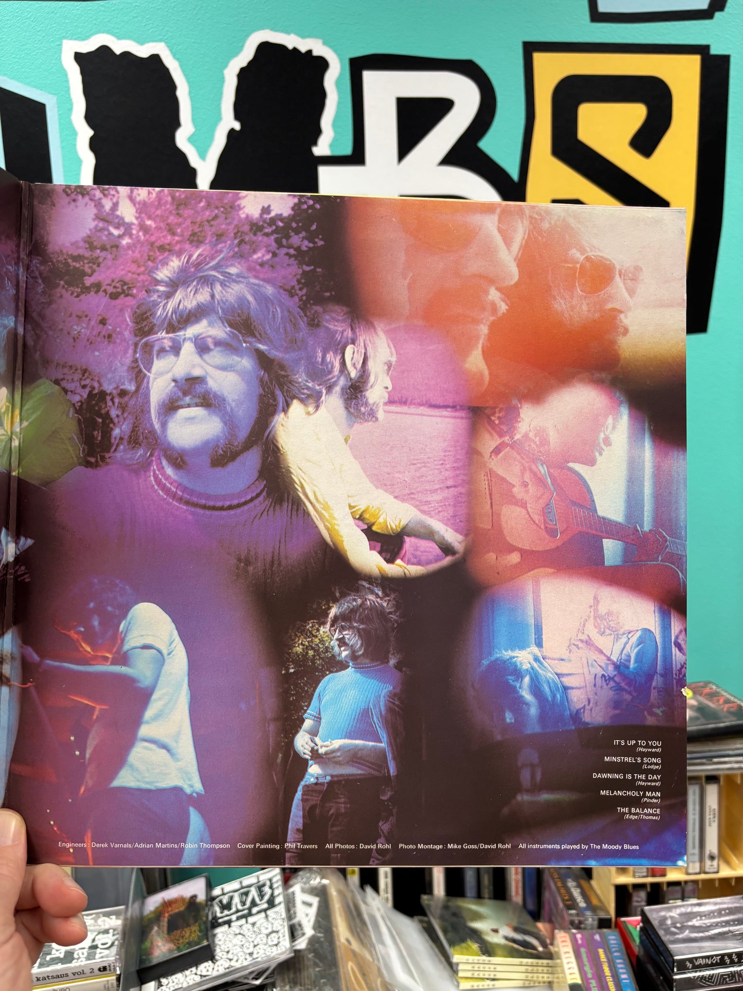 The Moody Blues: A Question Of Balance, LP, reissue, gatefold, Decca, Netherlands year?