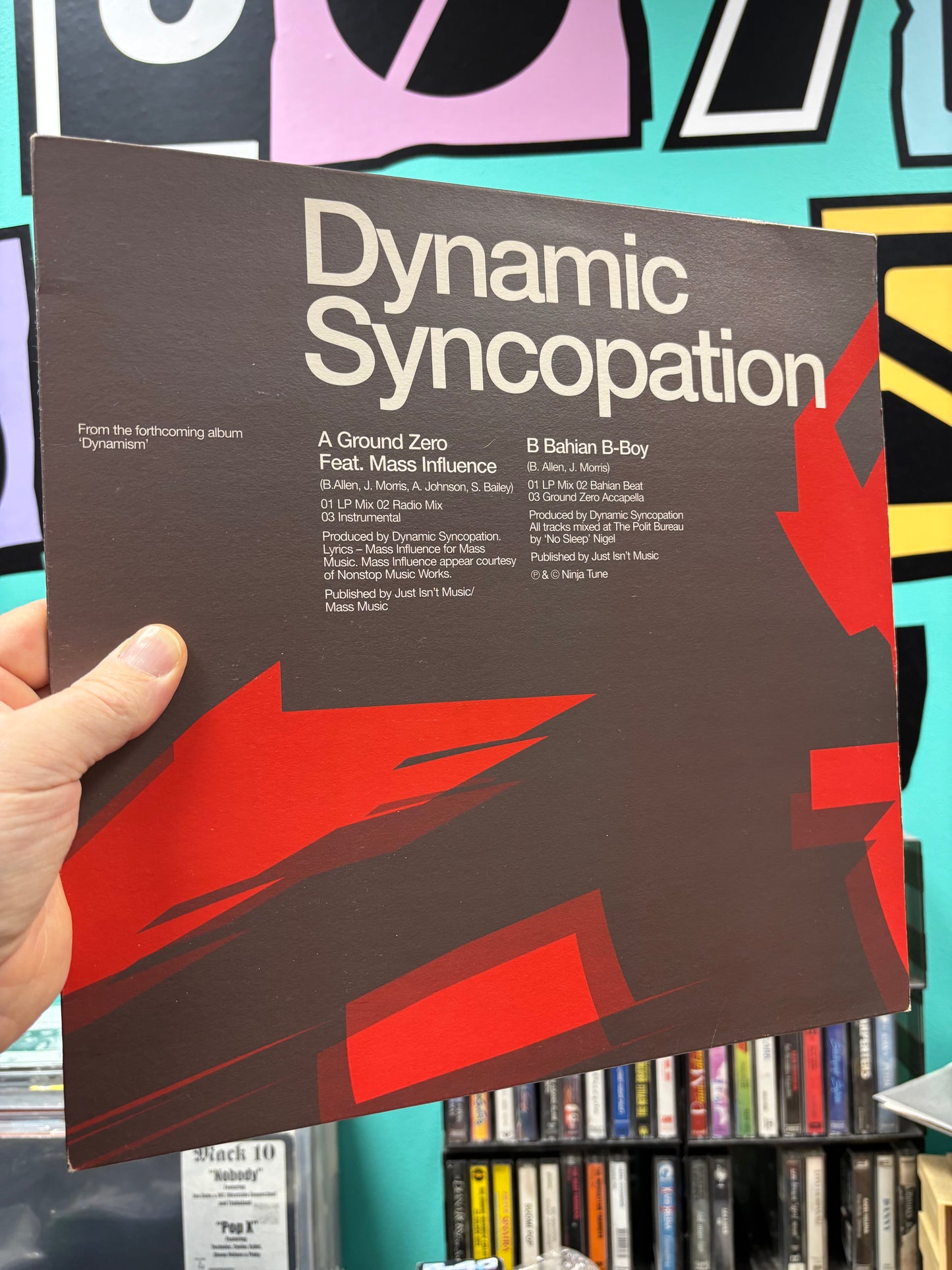 Dynamic Syncopation: Ground Zero, 12inch, Ninja Tune, UK 1999