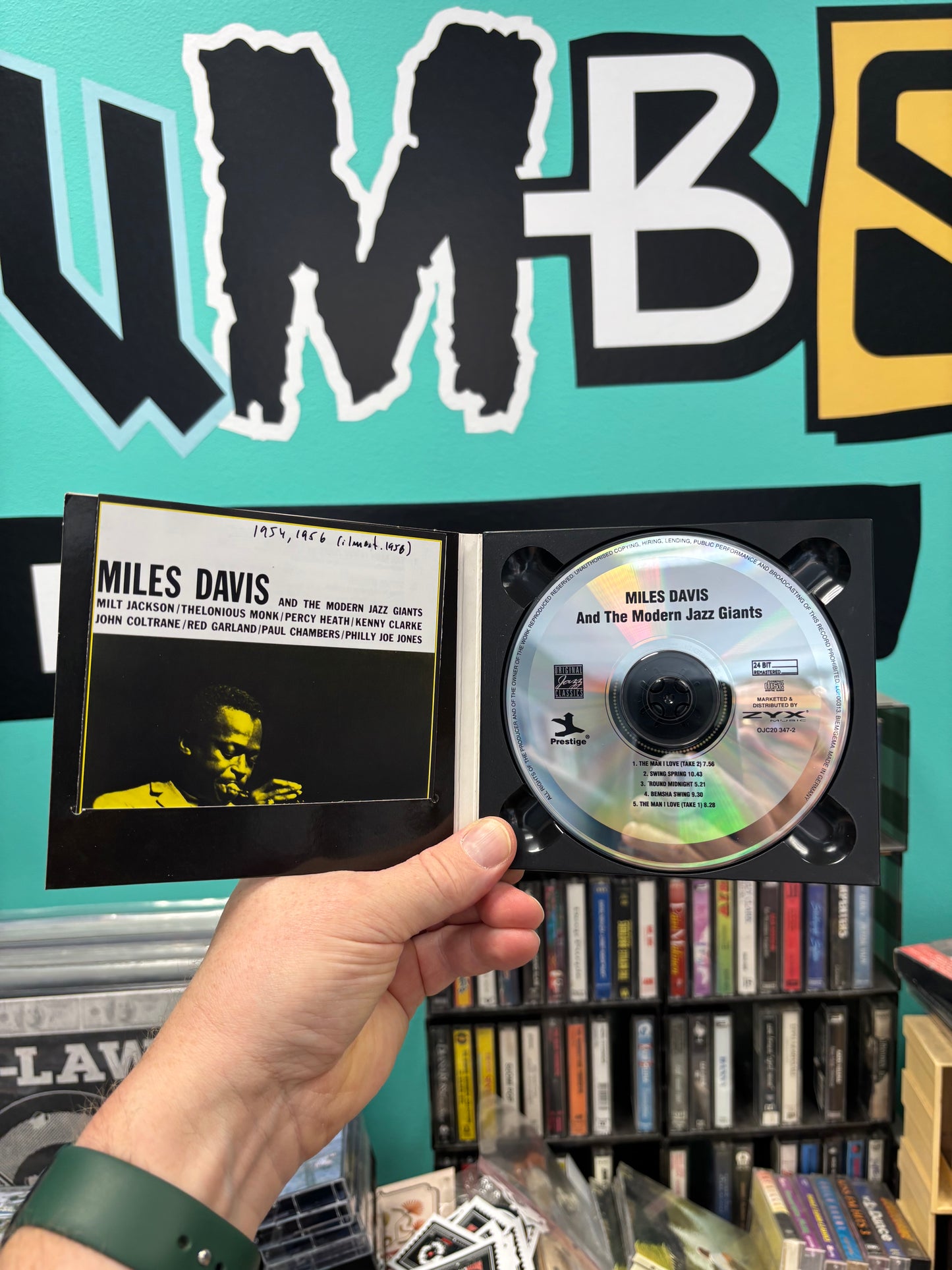 Miles Davis: Miles Davis And The Modern Jazz Giants, CD, compilation, reissue, remastered, Digipak, Original Jazz Classics, Prestige, ZYX Music, Germany 2003