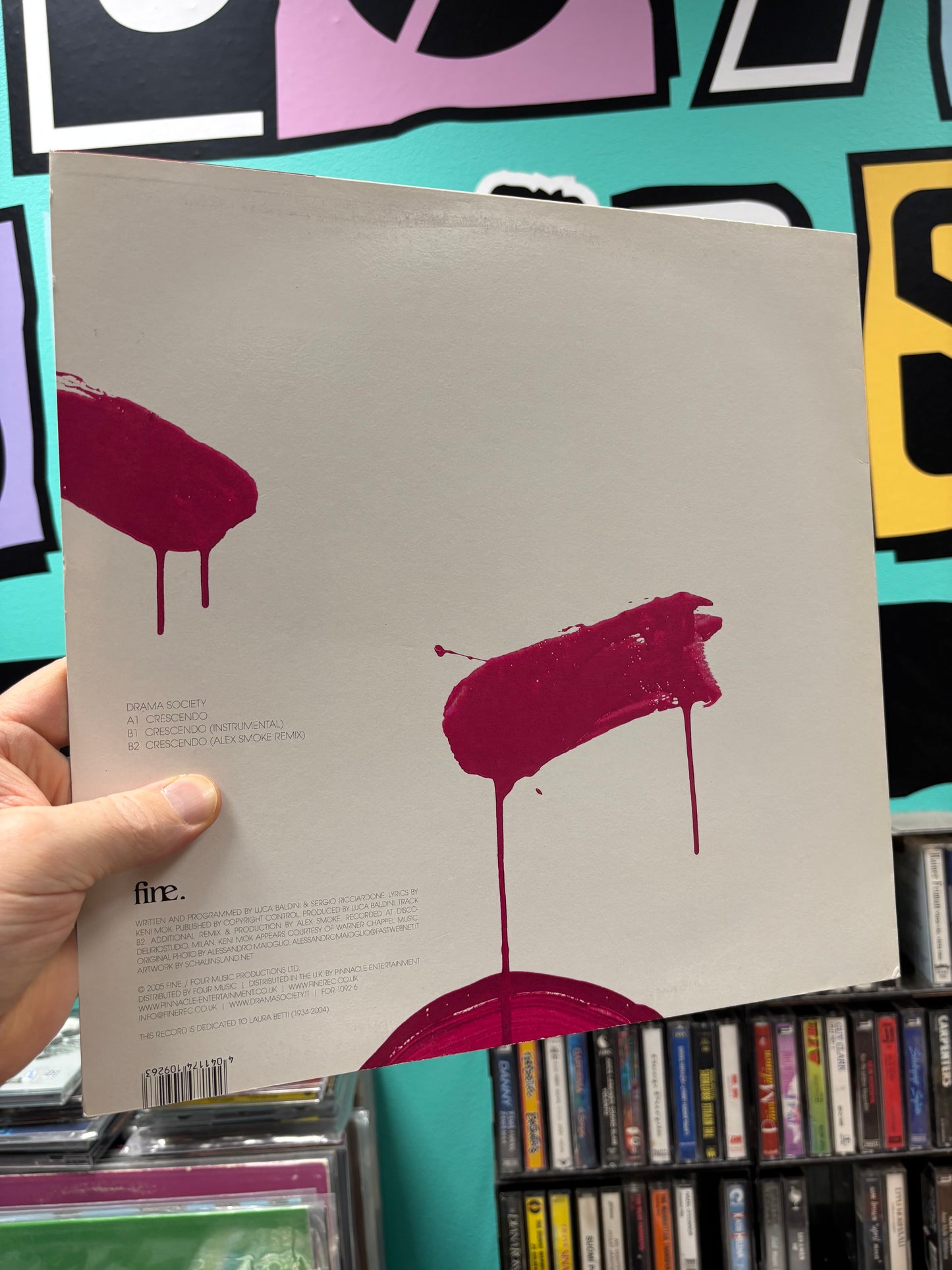 Drama Society: Crescendo, 12inch, Only official pressing, Four Music, Germany 2005