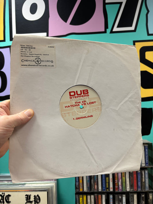 Hatcha vs Lost: The EP, 12inch, Only official pressing, Dub Steppers Records, UK 2009