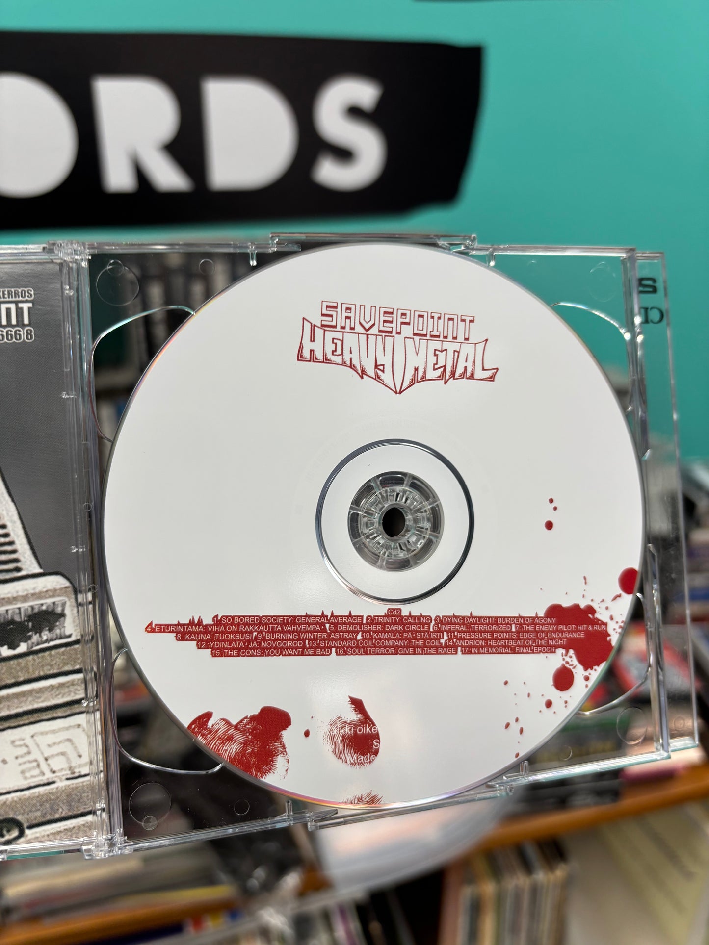 SavePoint Heavy Metal Collection Vol. 2, 2CD, Only pressing, Compilation, SavePoint, Finland 2008