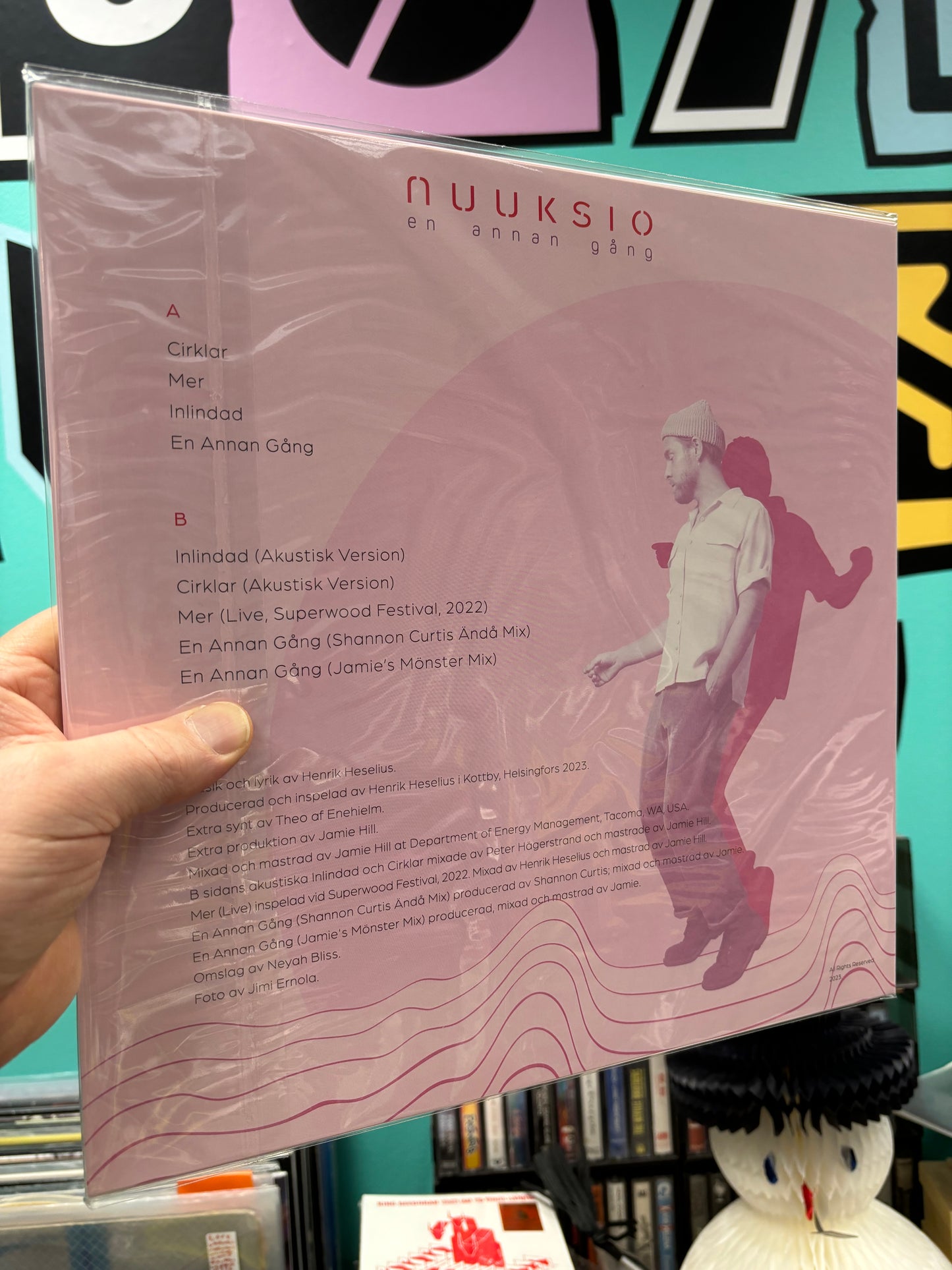 Nuuksio: en annan gång, 12inch, Pink vinyl, Limited Edition, Numbered, Finland 2024