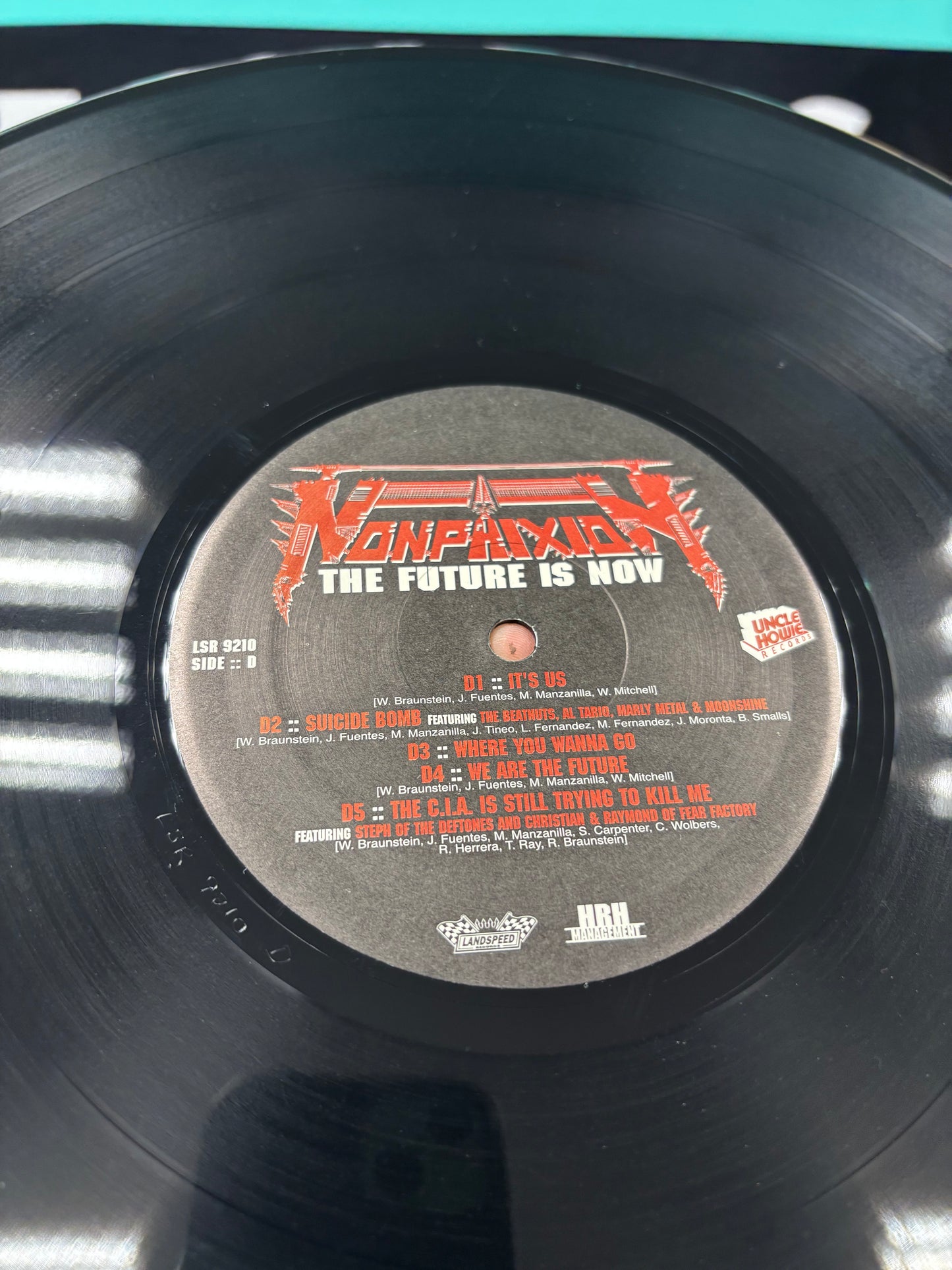 Non Phixion: The Future Is Now, 2LP, 1st pressing, gatefold, Landspeed Records, US 2002