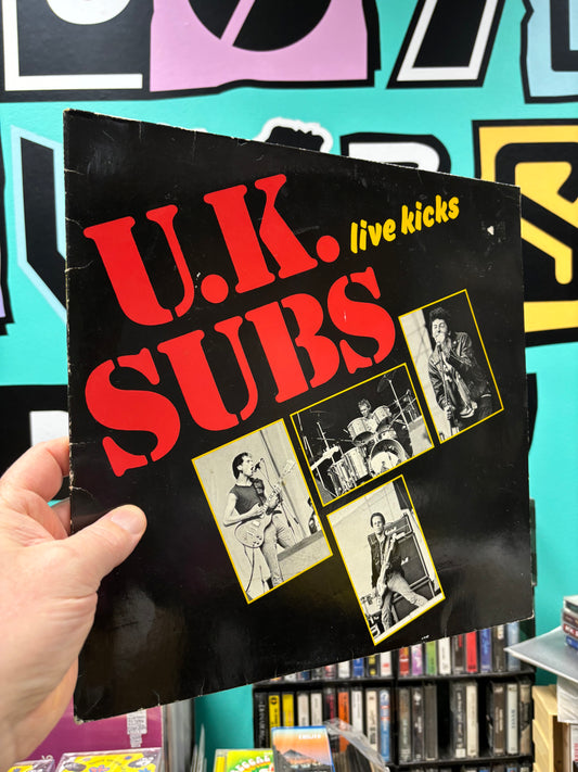 U.K. Subs: Live Kicks, Mini-Album, Universe Productions, Netherlands 1980