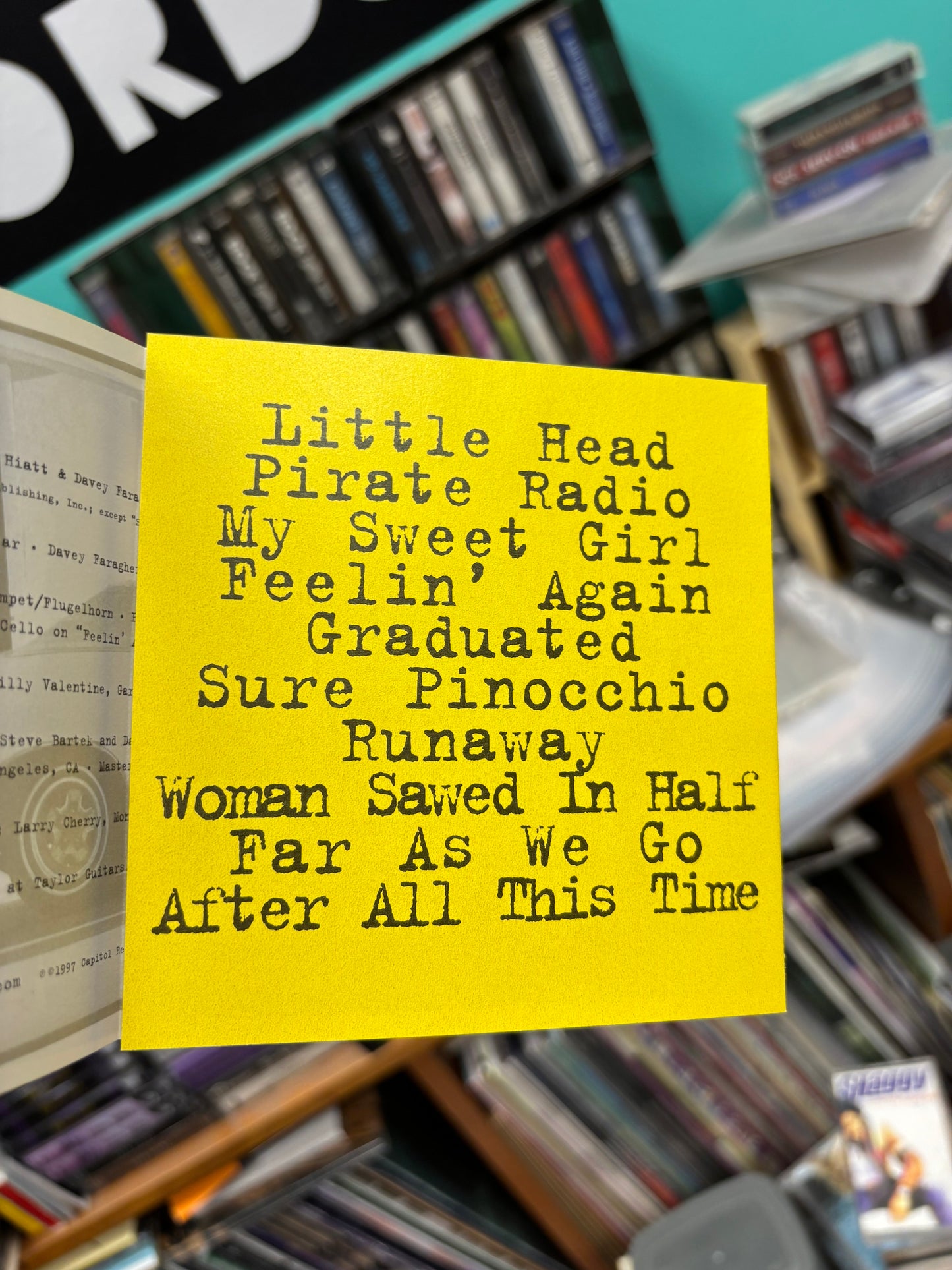 John Hiatt: Little Head, CD, Capitol Records, Europe 1997