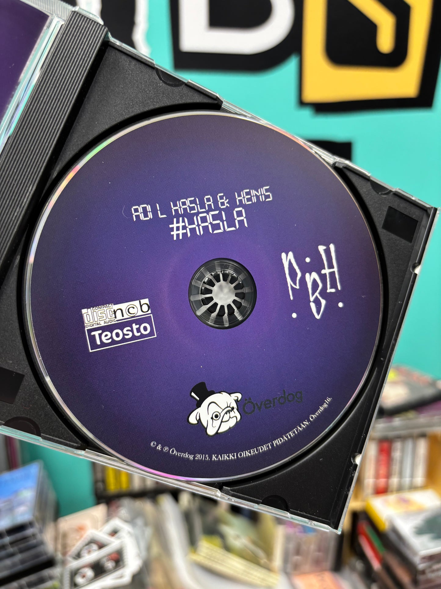 Adi L Hasla & Heinis: #Hasla, CD, 1st pressing, Only CD pressing, Överdog, Finland 2015