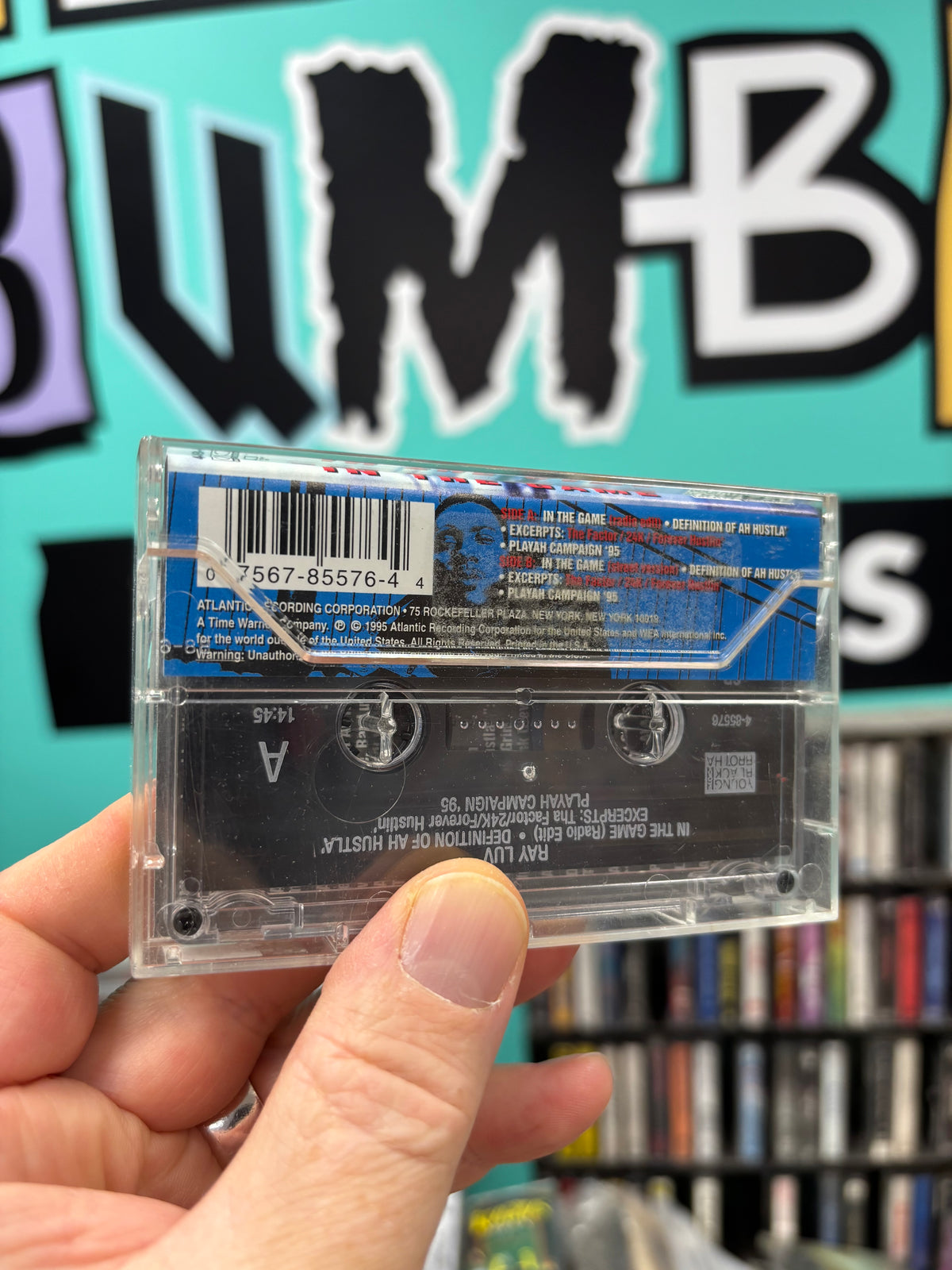 Ray Luv: In The Game, cassette Maxi-Single, Atlantic, Young Black Brotha Records, US 1995