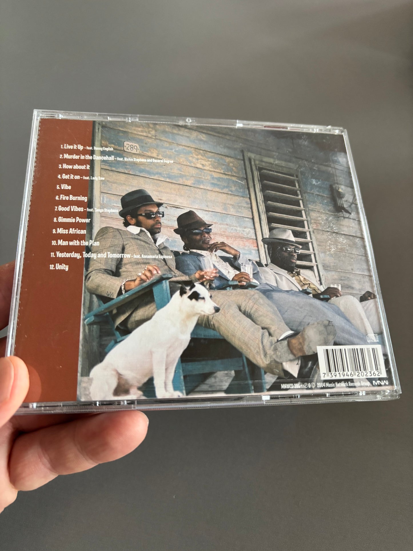 Papa Dee: Live It Up!, CD, Only pressing, MNW, Sweden 2004