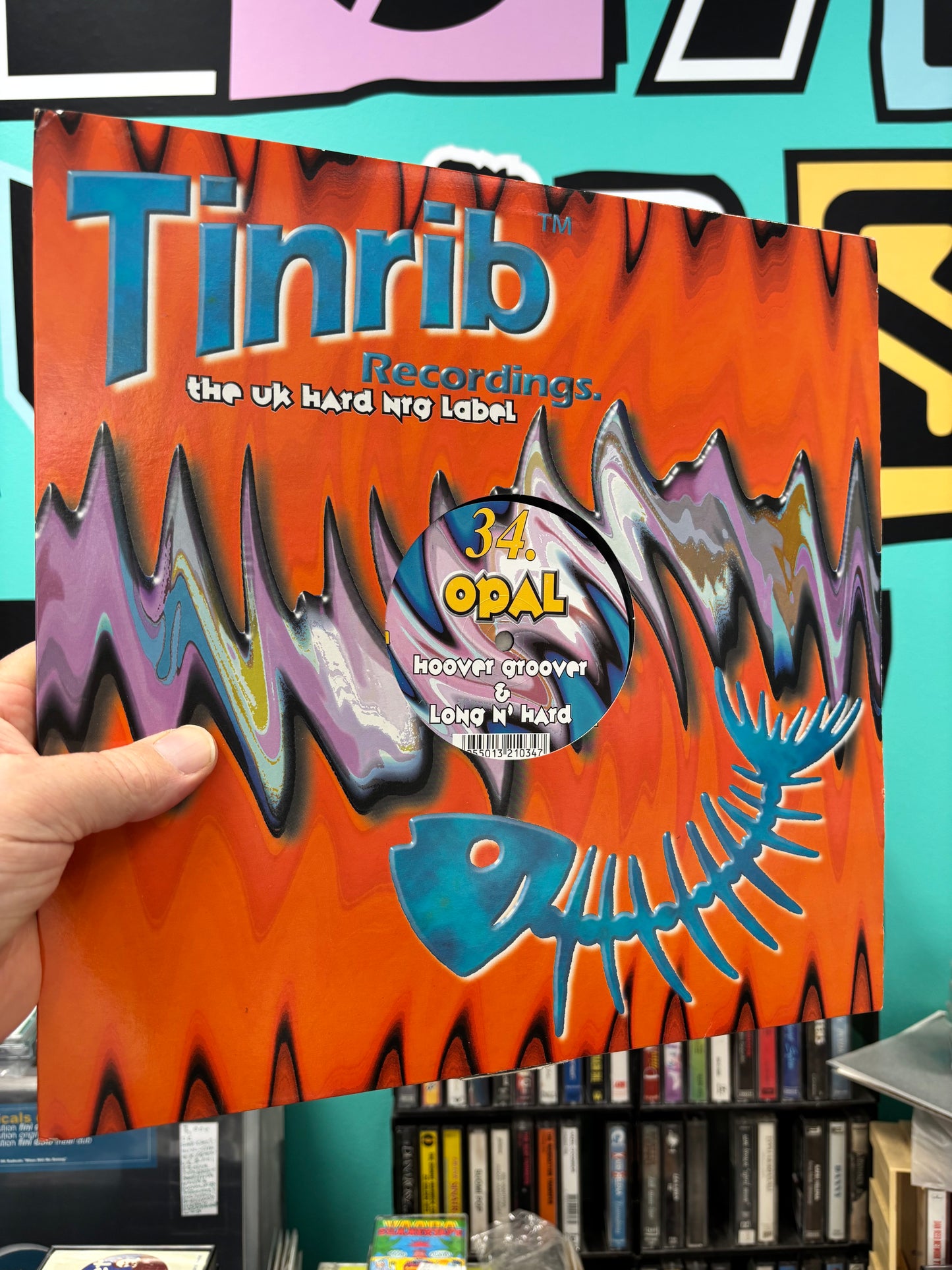Opal: Hoover Groover/Long N’ Hard, 12inch, Only pressing, Tinrib Recordings, UK 1999
