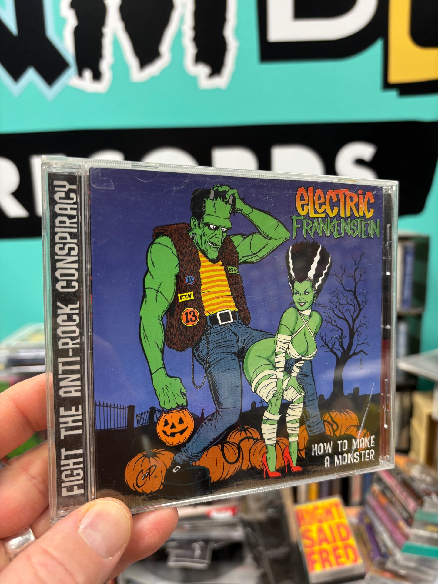 Electric Frankenstein: How To Make A Monster, CD, 1st pressing, Victory Records, US 1999