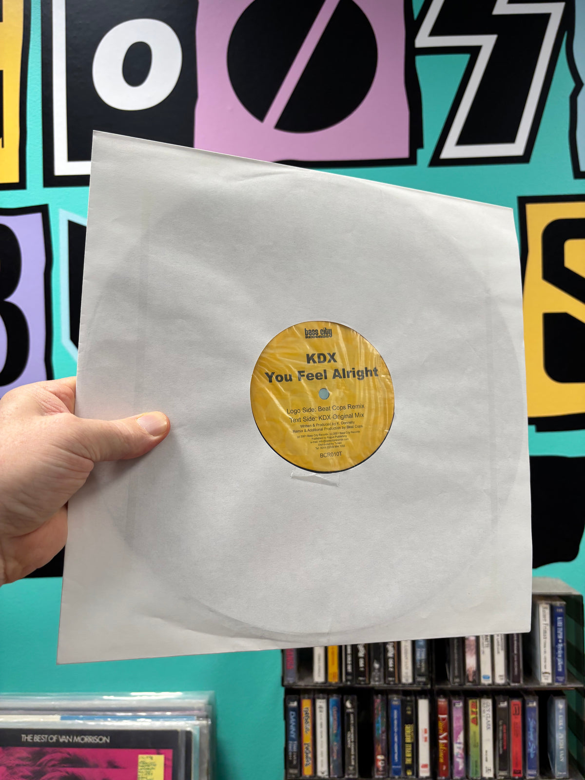 KDX: You Feel Alright, 12inch, Only pressing, Bass City Recordings, UK 2001