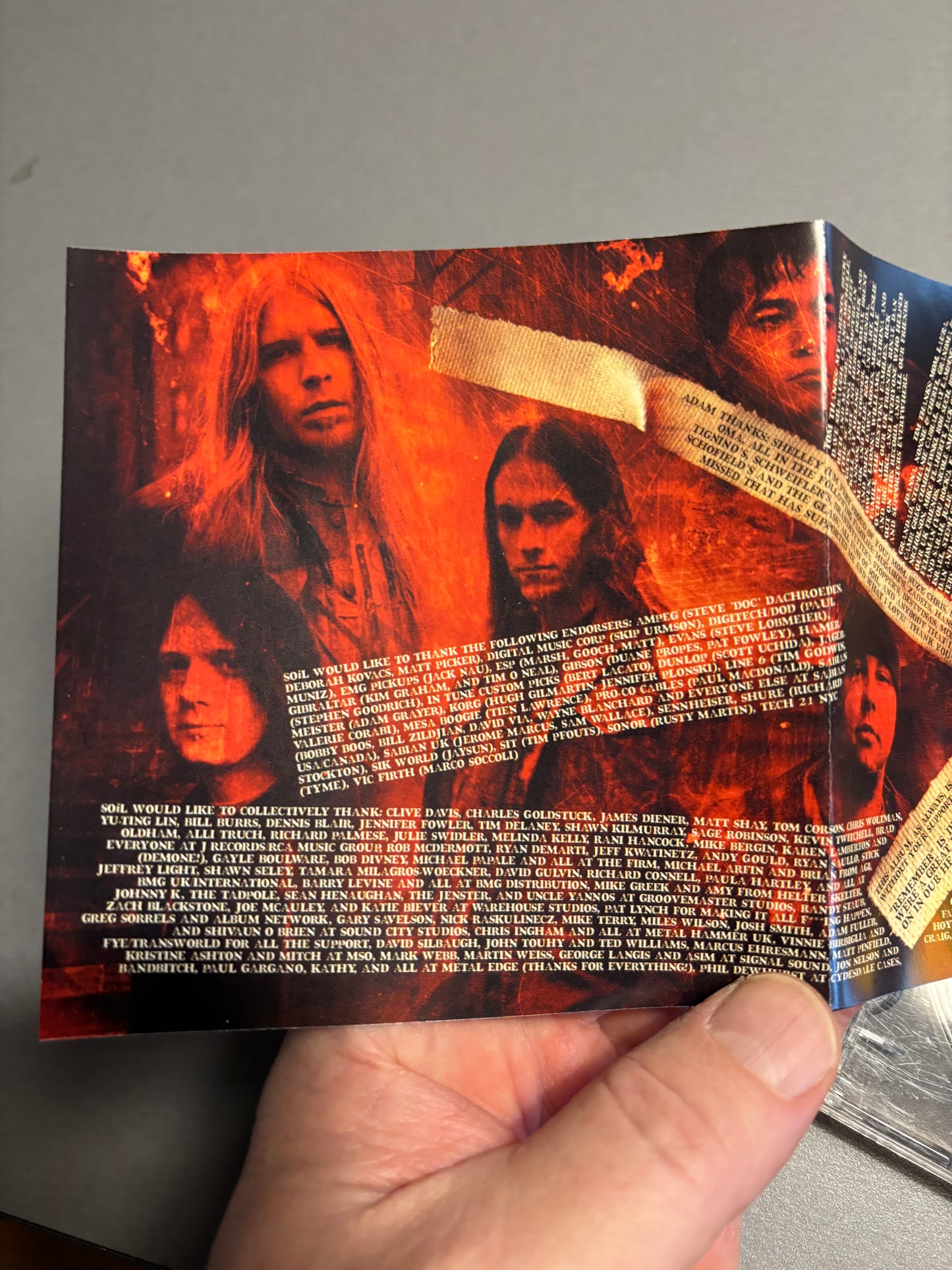 Soil: Re•de•fine, CD, Copy Protected, J Records, BMG, UK & Europe 2004