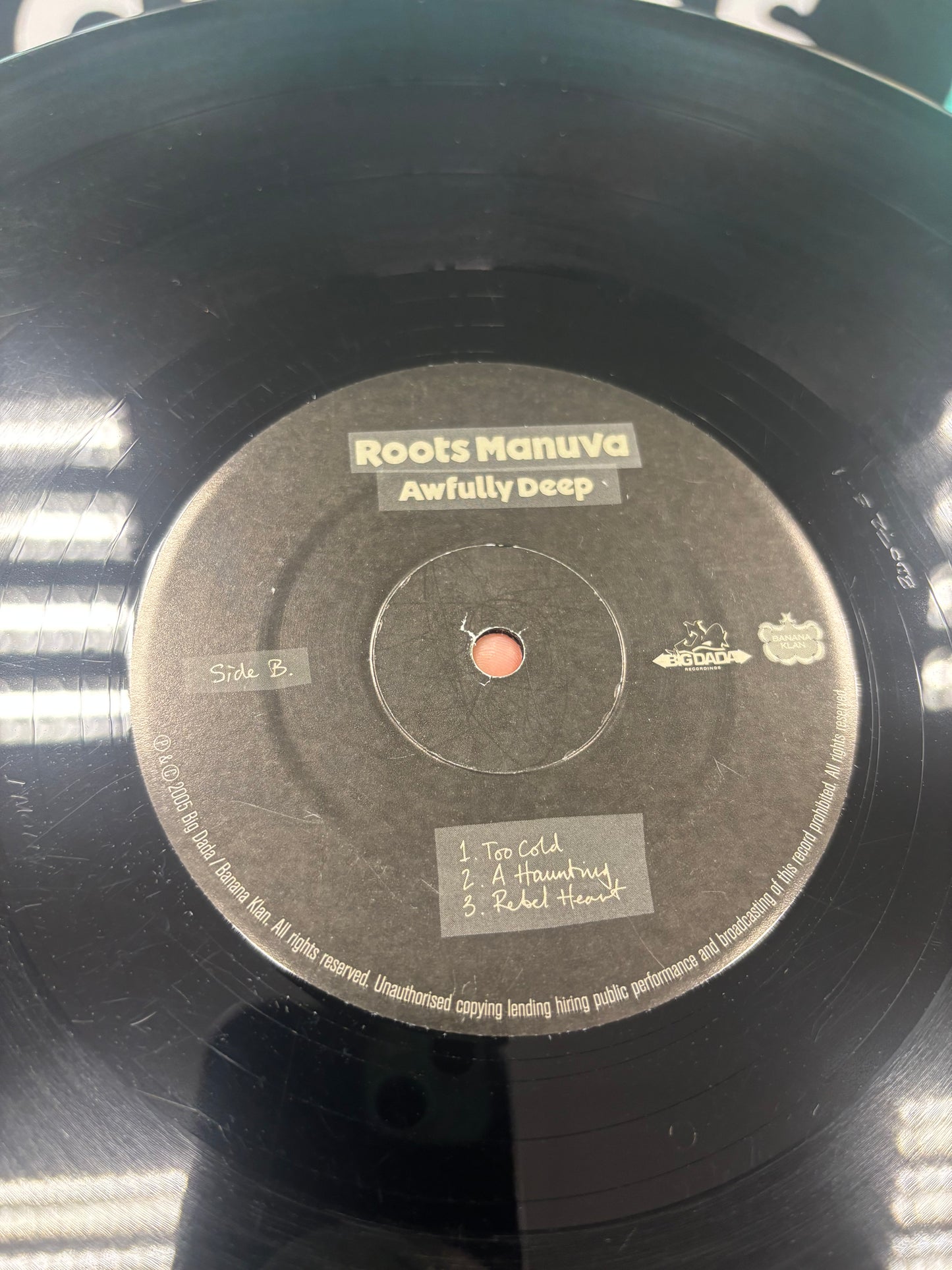 Roots Manuva: Awfully Deep, 2LP, Only vinyl pressing, Big Dada Recordings, UK 2005