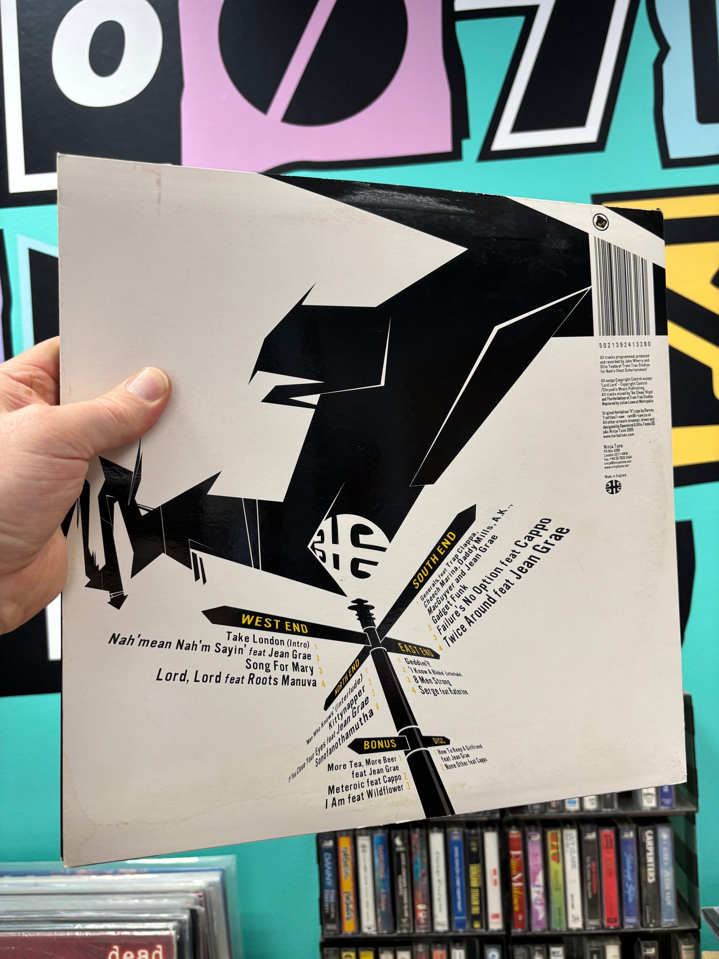 Herbaliser: Take London, 3xLP, Limited Edition, Ninja Tune, UK 2005