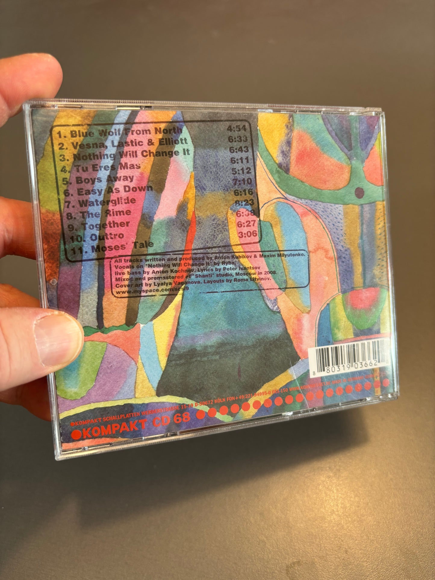 SCSI-9: Easy As Down, CD, 1st pressing, Kompakt, Germany 2008