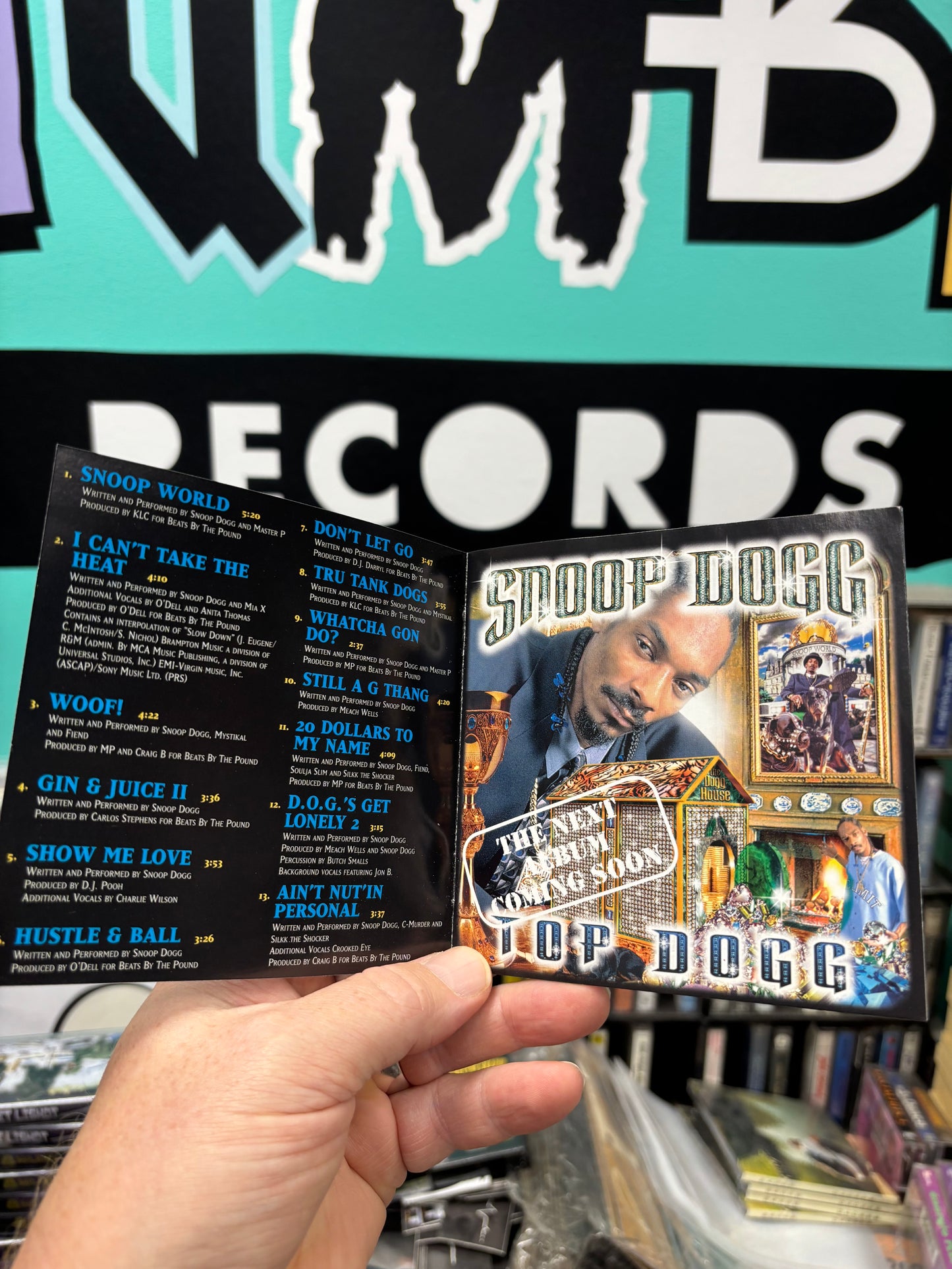 Snoop Dogg: Da Game Is To Be Sold, Not To Be Told, CD, EMI Uden, No Limit Records, Priority Records, Europe 1998
