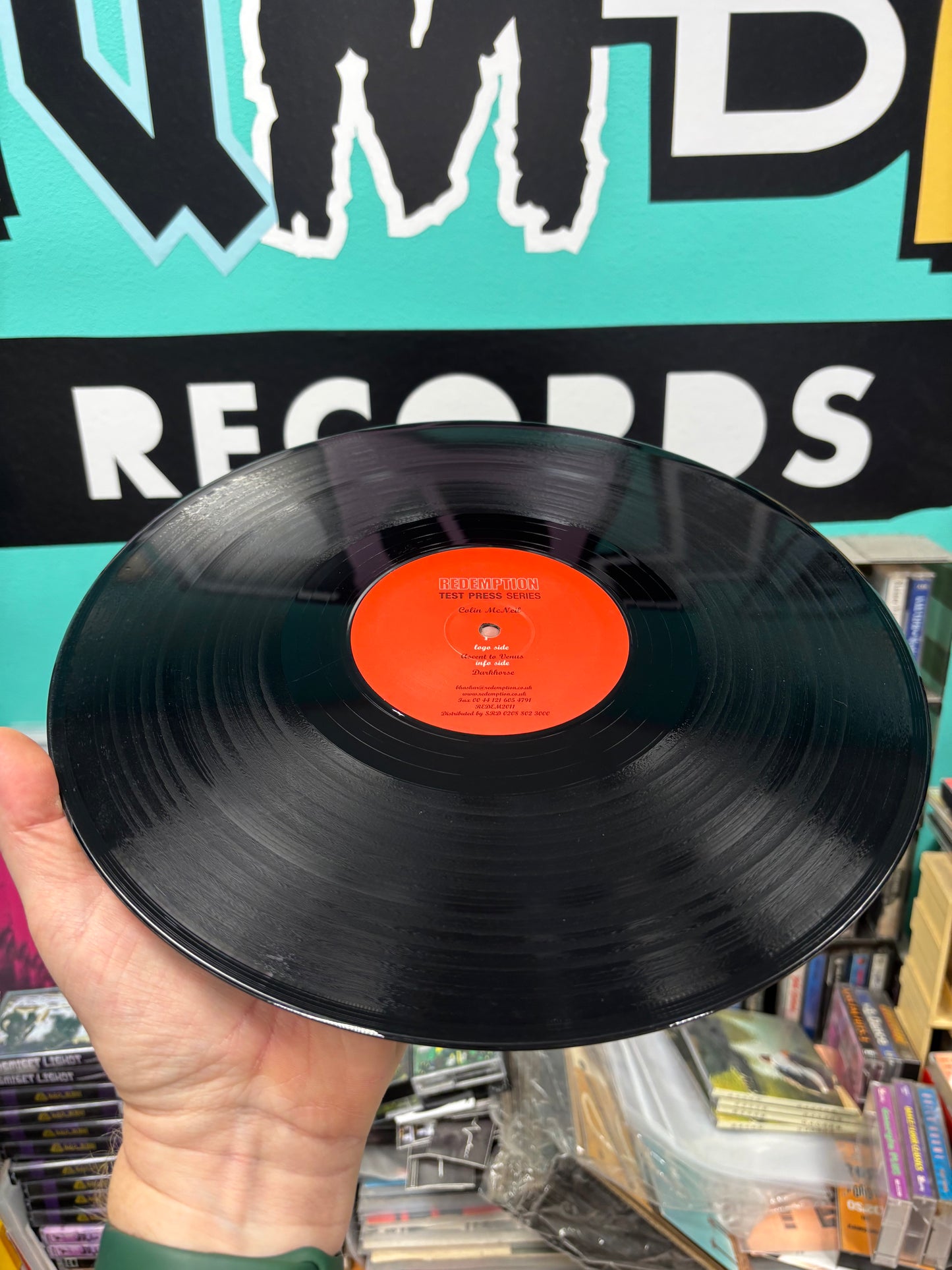 Colin McNeil: Ascent To Venus/Darkhorse, 12inch, Test Press Series, Only official pressing, Redemption, UK 2001