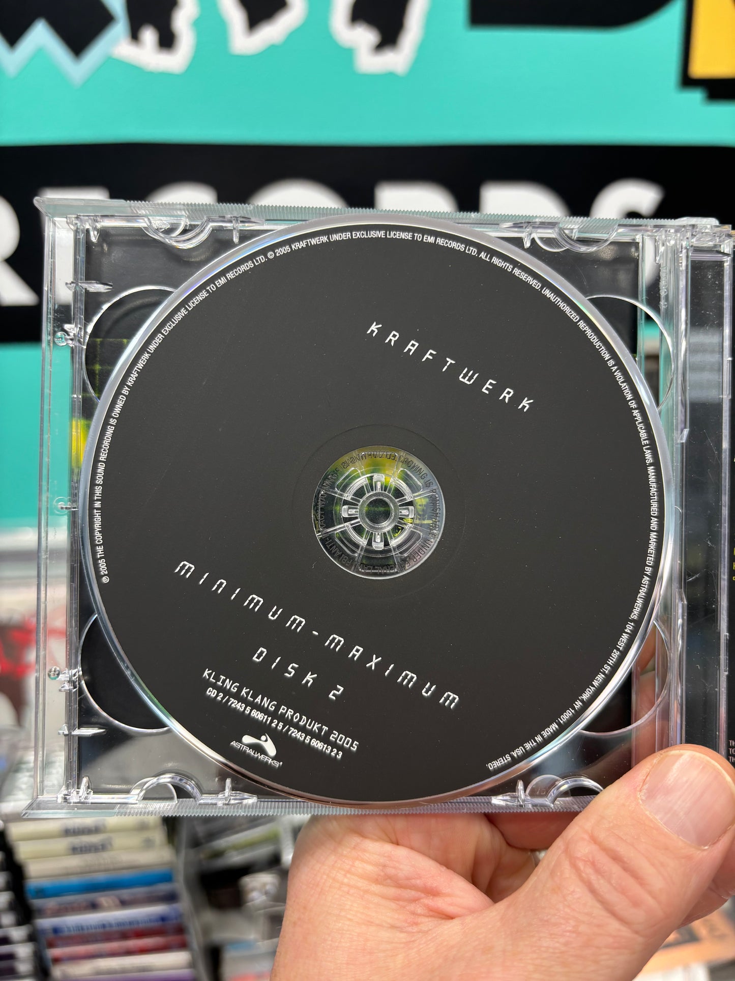 Kraftwerk: Minimum-Maximum, 2CD, English Version, Astralwerks, US 2005