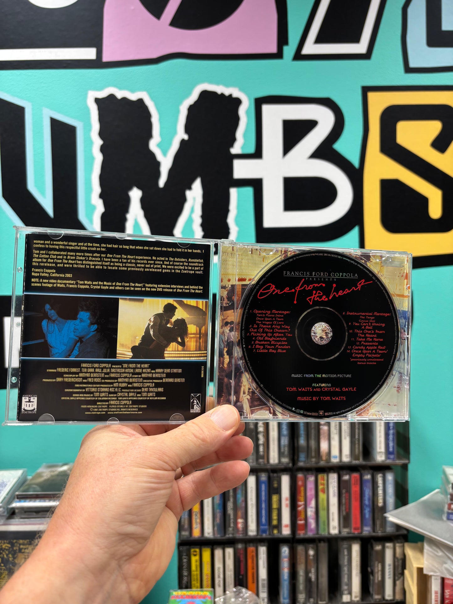 Tom Waits - One From The Heart (Music From The Motion Picture), reissue, remastered, enhanced, Legacy, Columbia, Sony Music Soundtrax, UK & Europe 2004