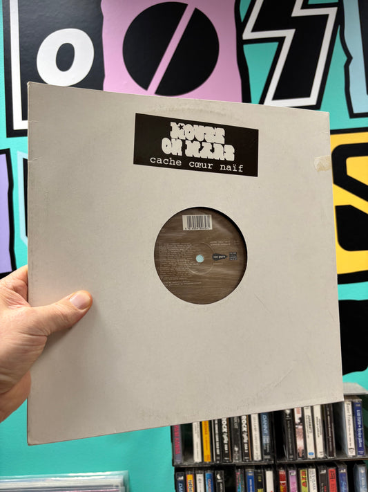 Mouse On Mars: Cache Cœur Naïf, 12inch, 1st pressing, Too Pure, UK 1997