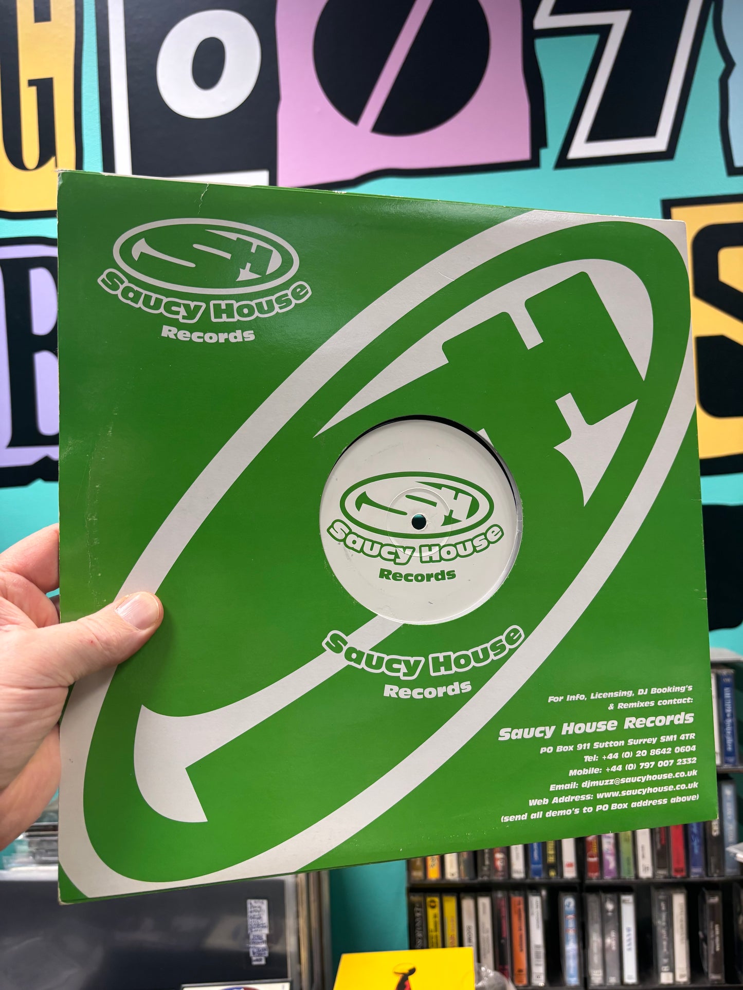 Muzz and Dynamic Intervention: Controlin’ FX, 12inch, Only pressing, Saucy Records, UK 2000