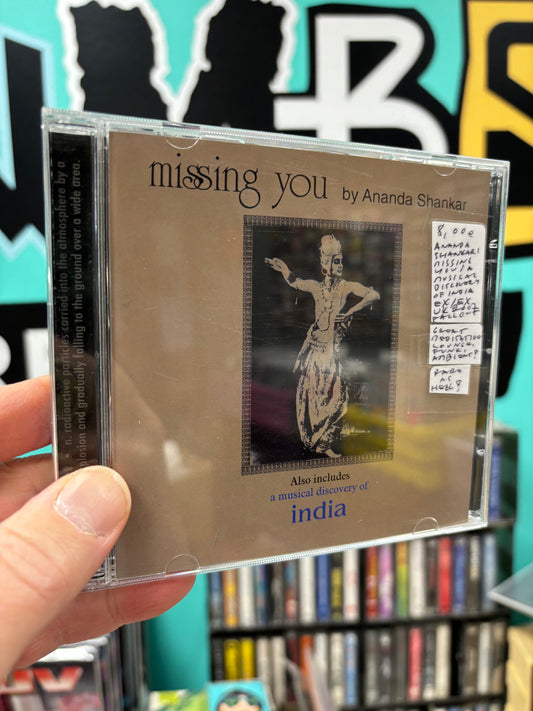 Ananda Shankar: Missing You/A Musical Discovery Of India, CD, UK 2007