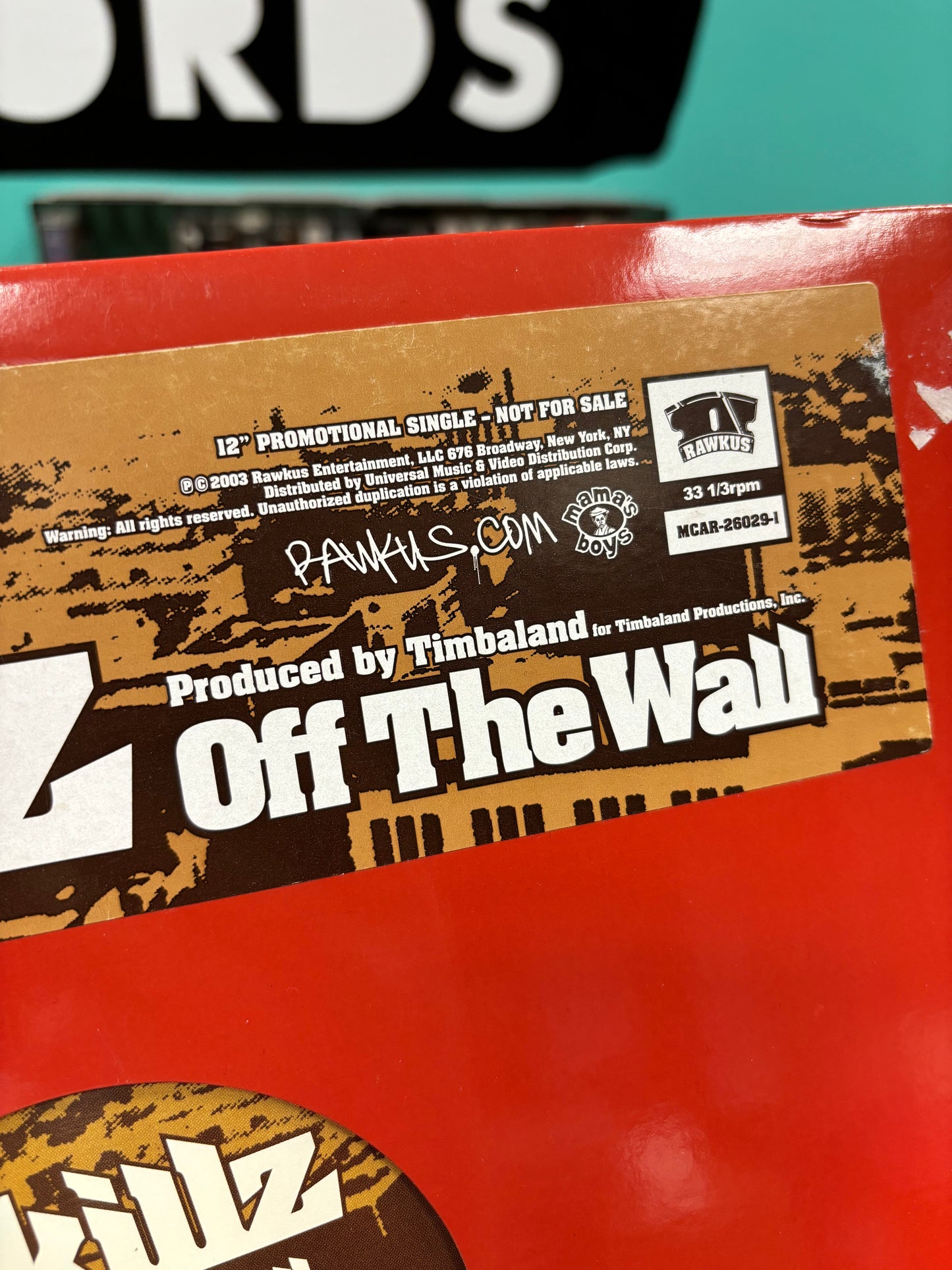 Skillz: Off The Wall, 12inch, Promo, Rawkus, US 2003