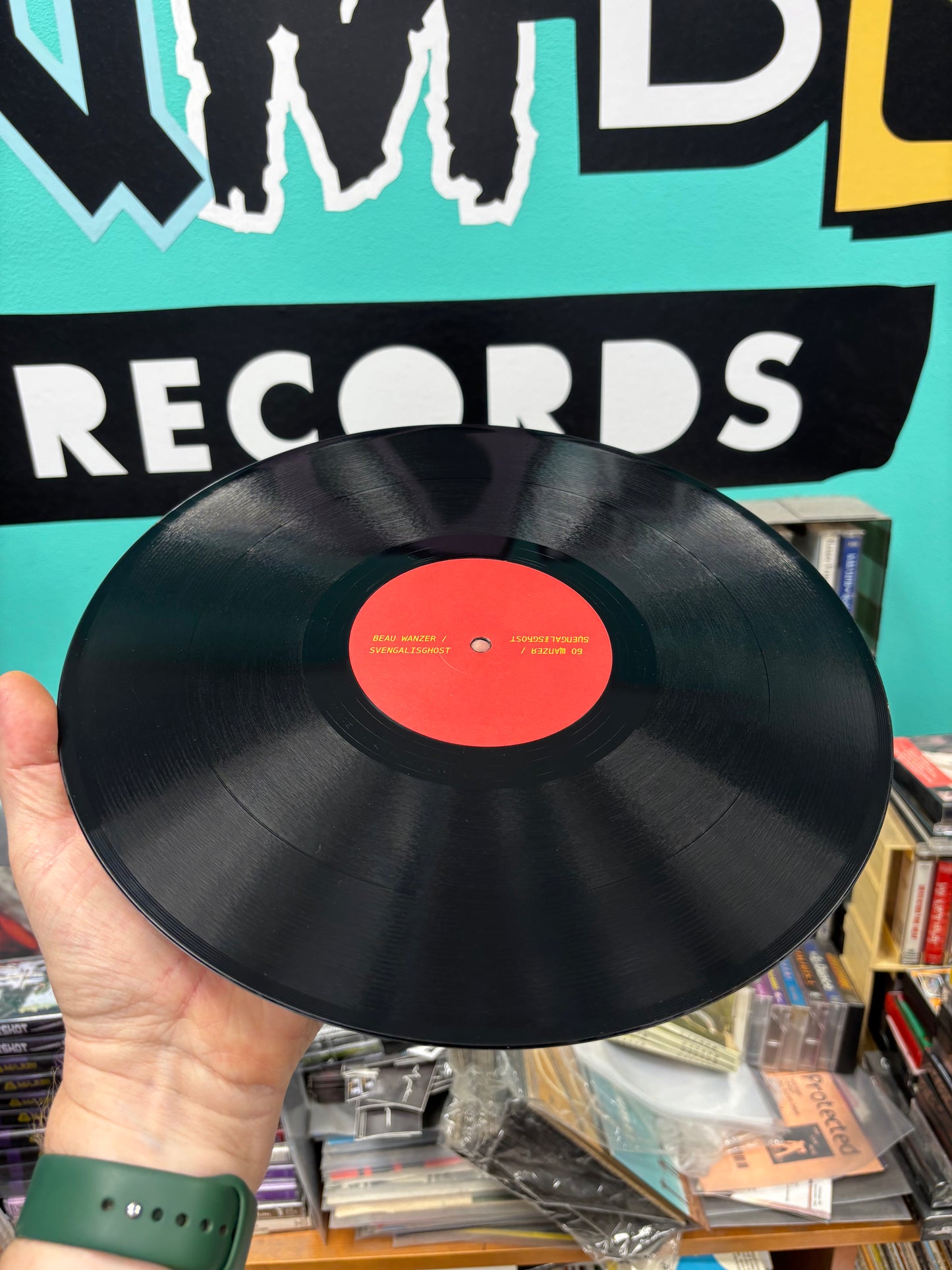Beau Wanzer/Svengalighost: Untitled, 12inch, split ep, Only pressing, Russian Torrent Versions, US 2013