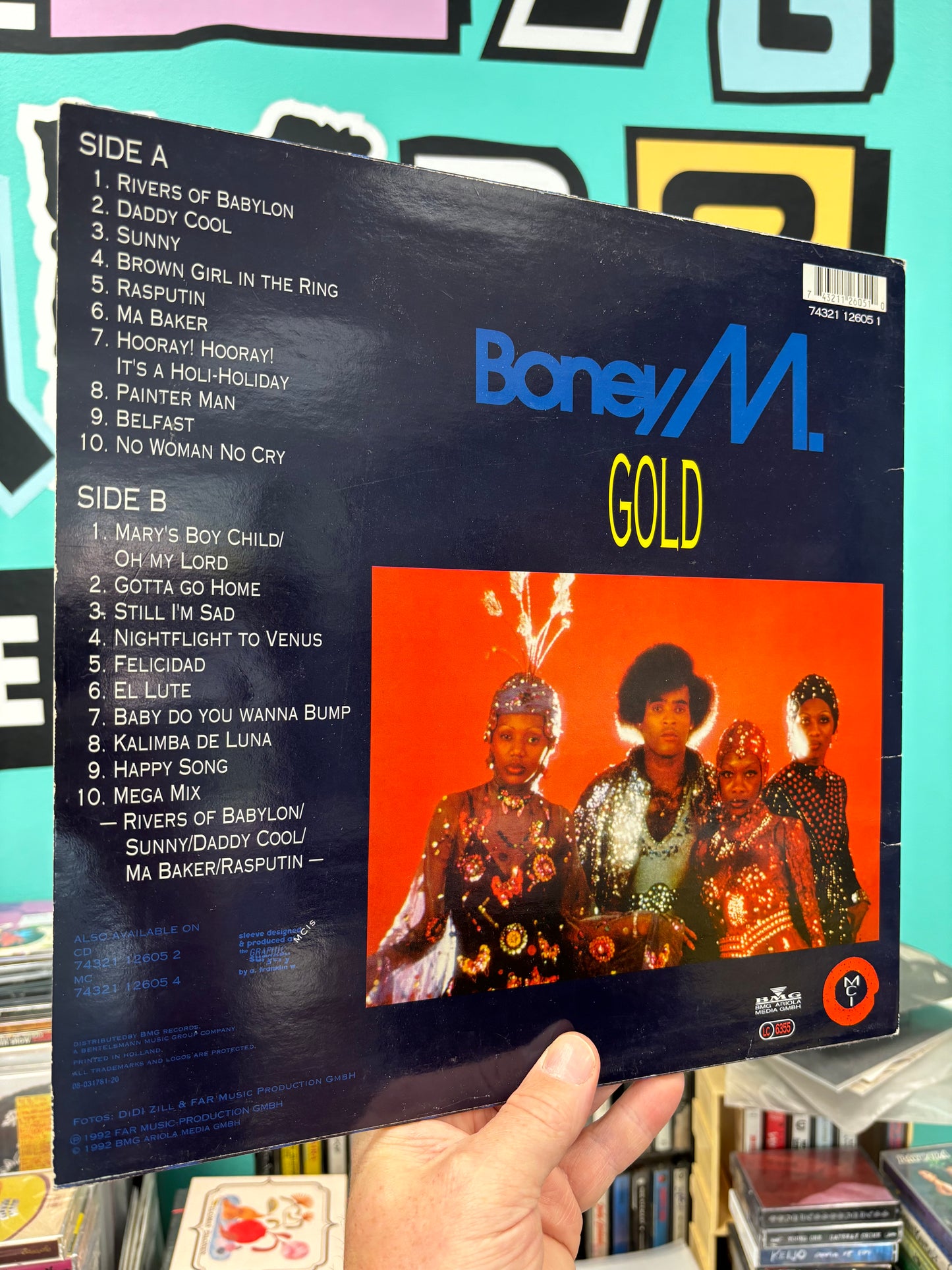 Boney M. : Gold, LP, MCI, Germany 1993