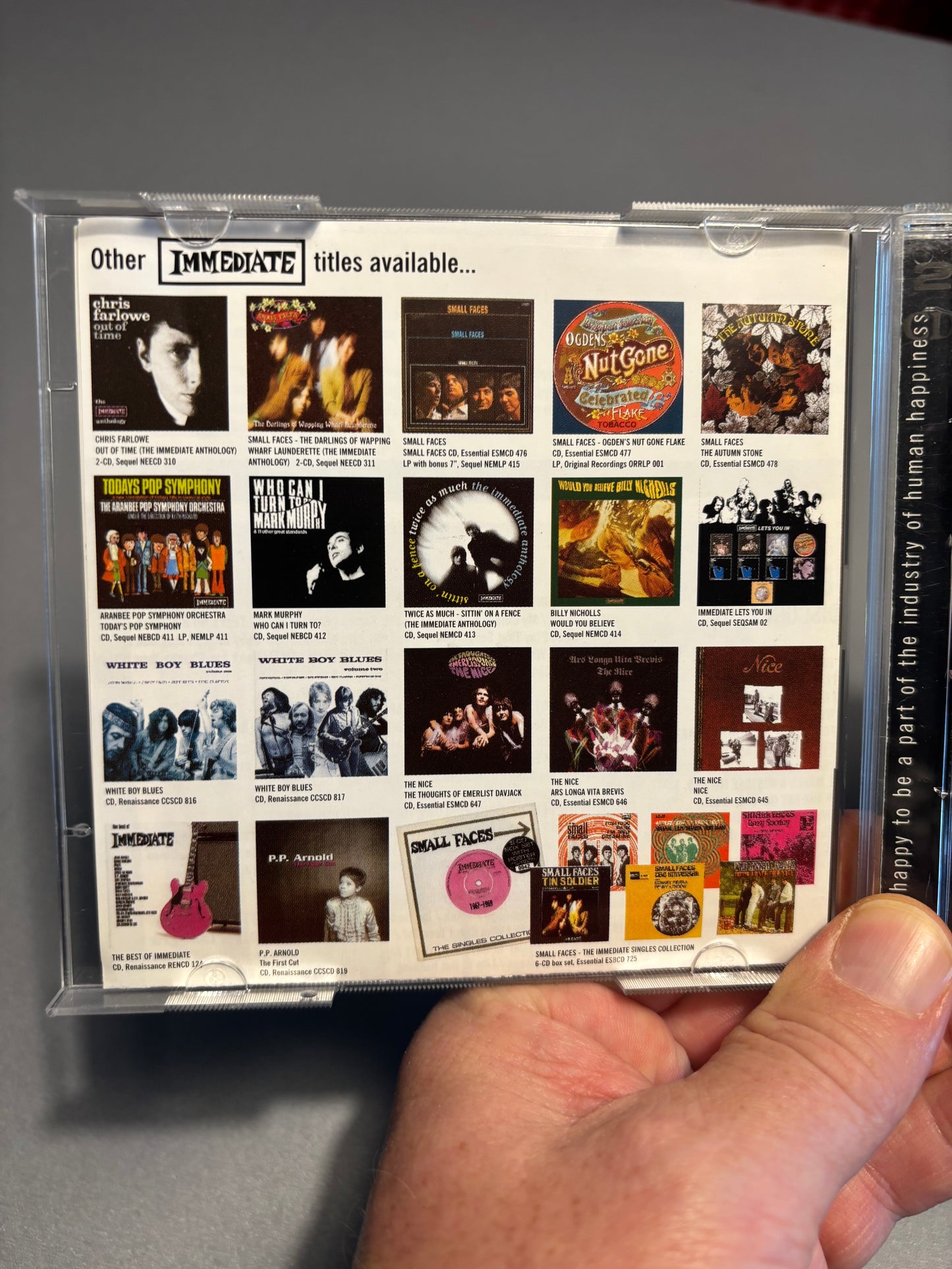 Chris Farlowe - Out Of Time - Immediate Anthology, 2CD, 1st pressing, Compilation, Immediate, Sequel Records, UK 1999