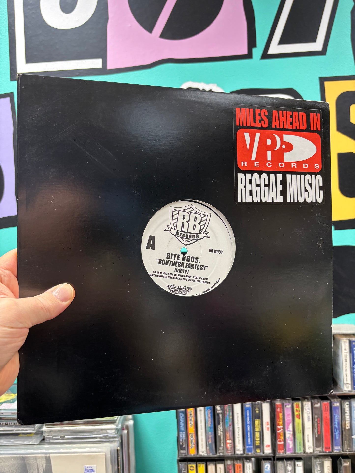 Rite Bros. : Southern Fantasy, 12inch, Only pressing, RB Records, US 2000