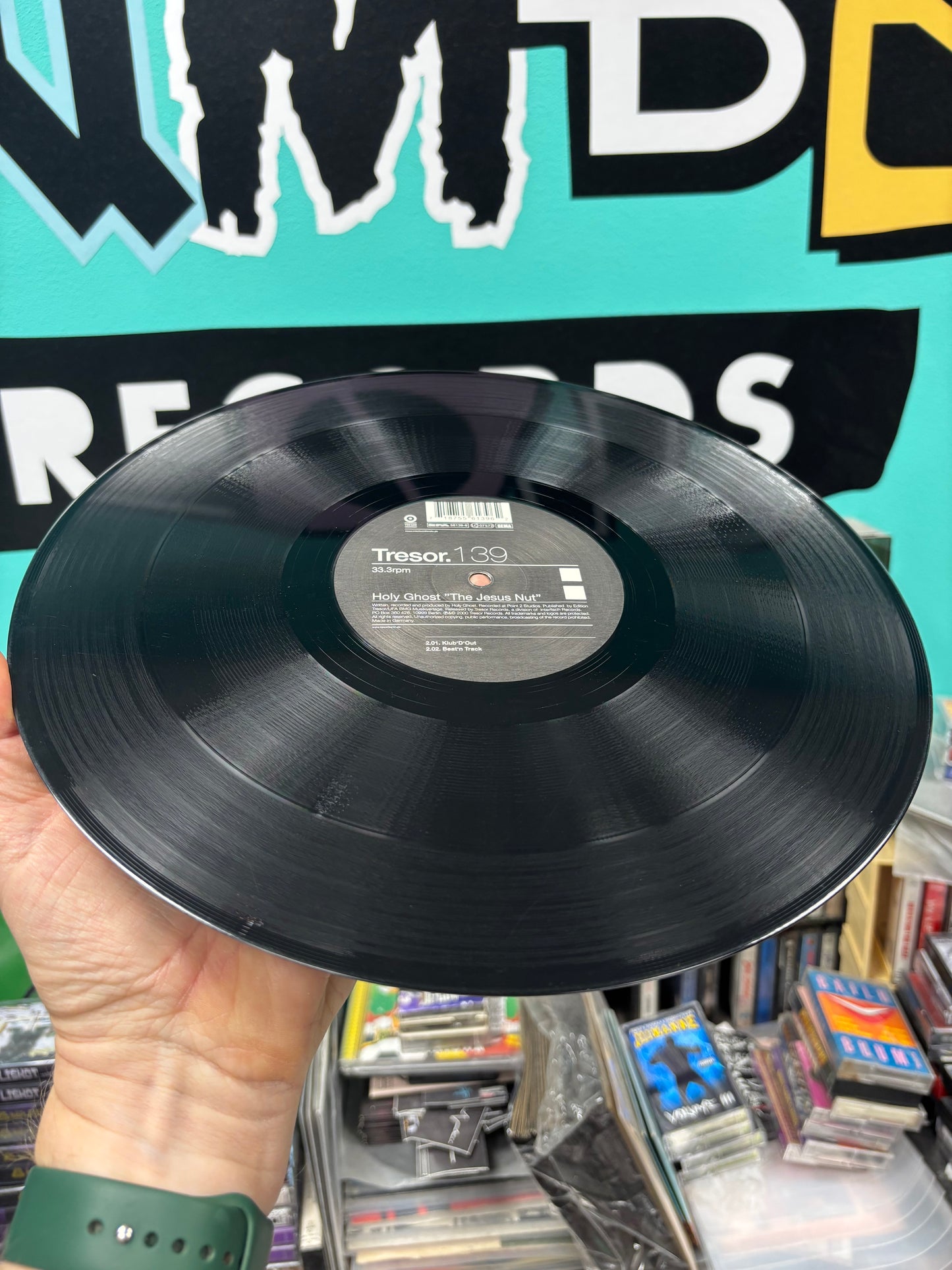 Holy Ghost: The Jesus Nut, 12inch, Only official pressing, Tresor, Germany 2000