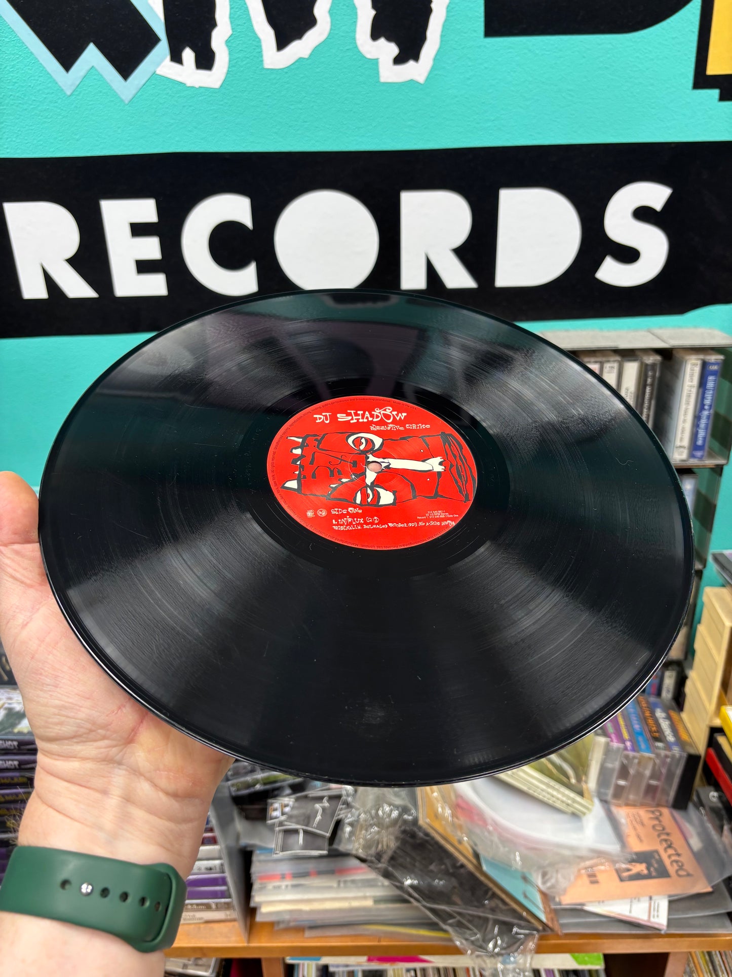 DJ Shadow: Preemptive Strike, 2LP, gatefold, OG pressing, compilation, Limited Edition, Mo Wax, FFRR, US 1998